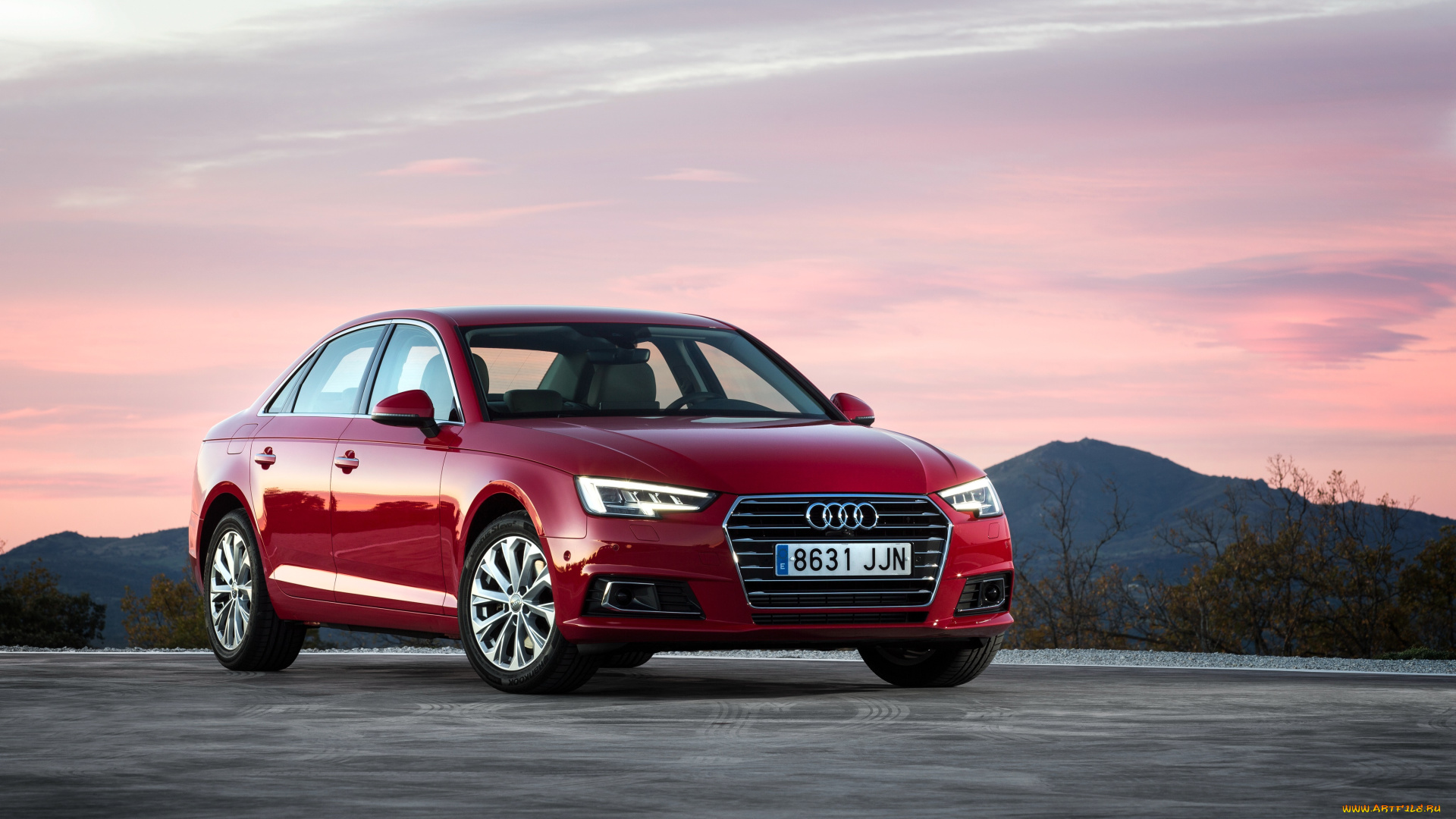 автомобили, audi, 2015г, b9, tfsi, a4