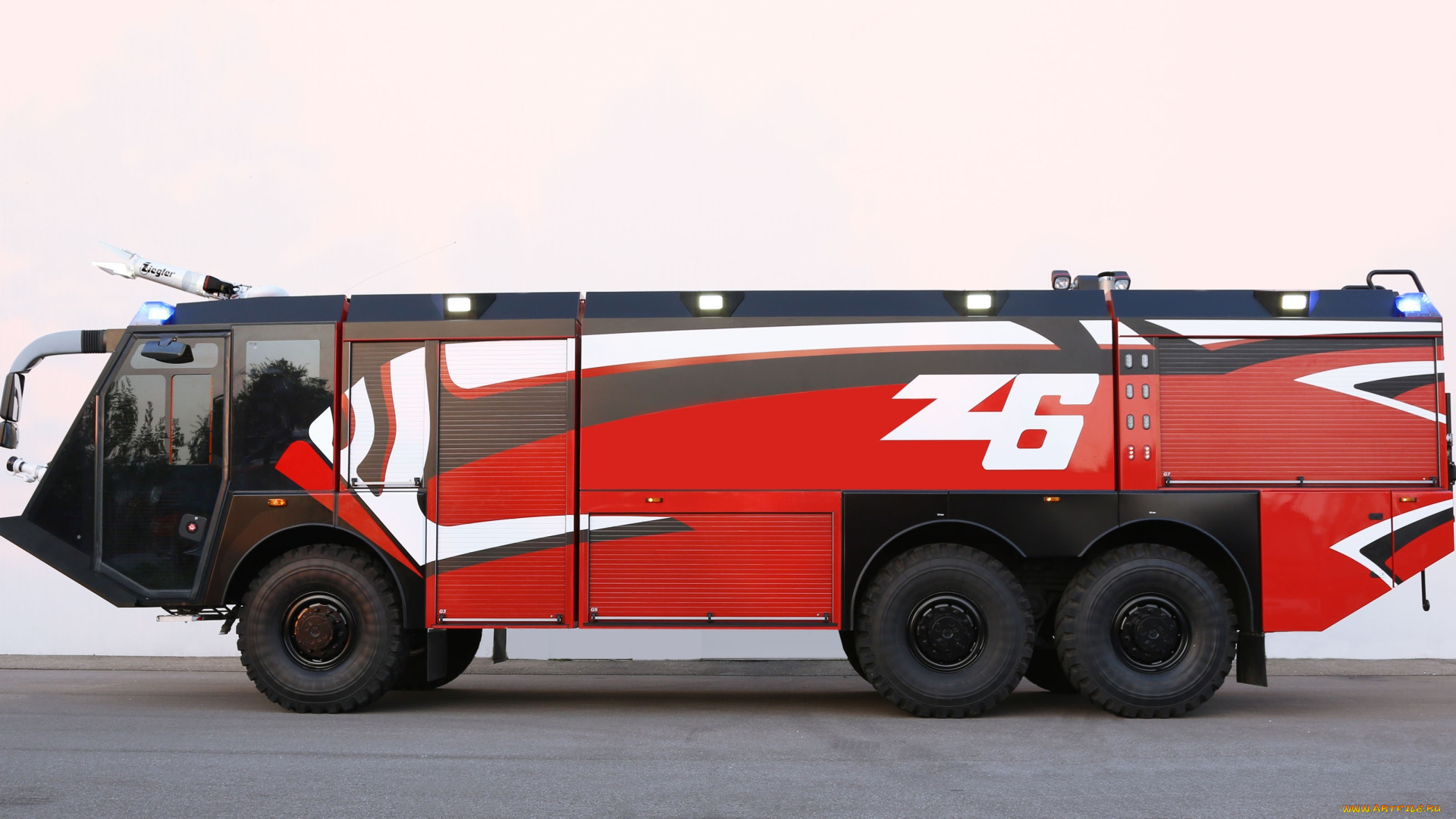 автомобили, пожарные, машины, ziegler, z6, advancer, flf, 2014г