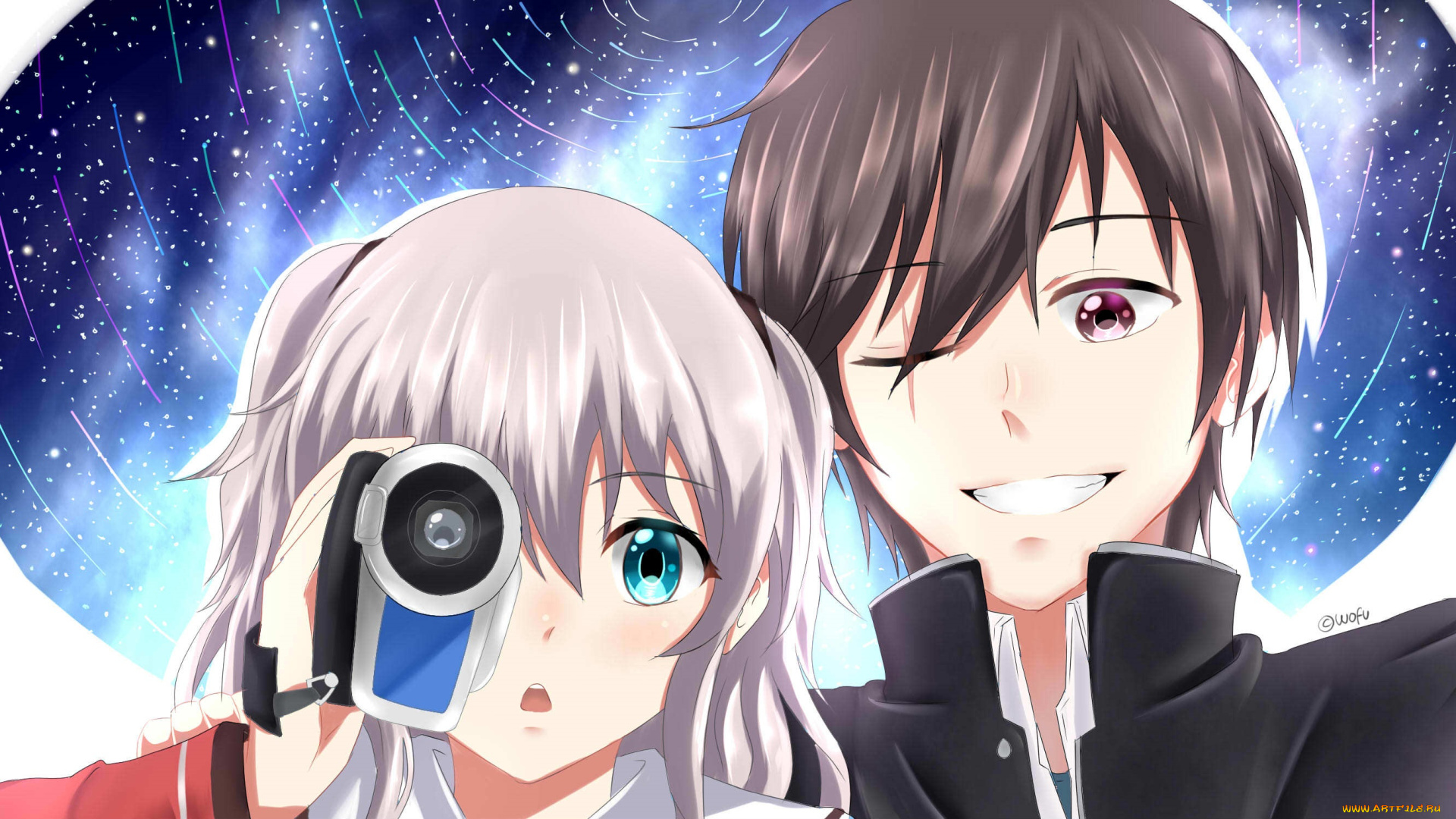 аниме, charlotte, шарлотта