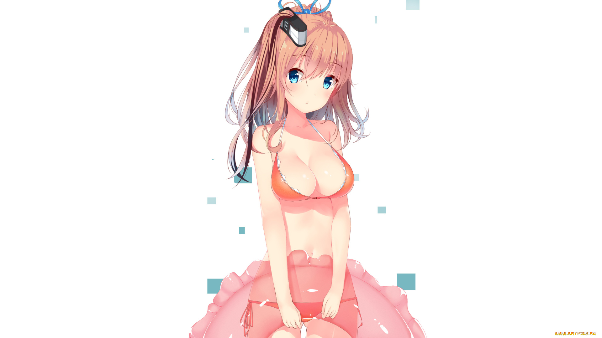 аниме, kantai, collection, uss, saratoga