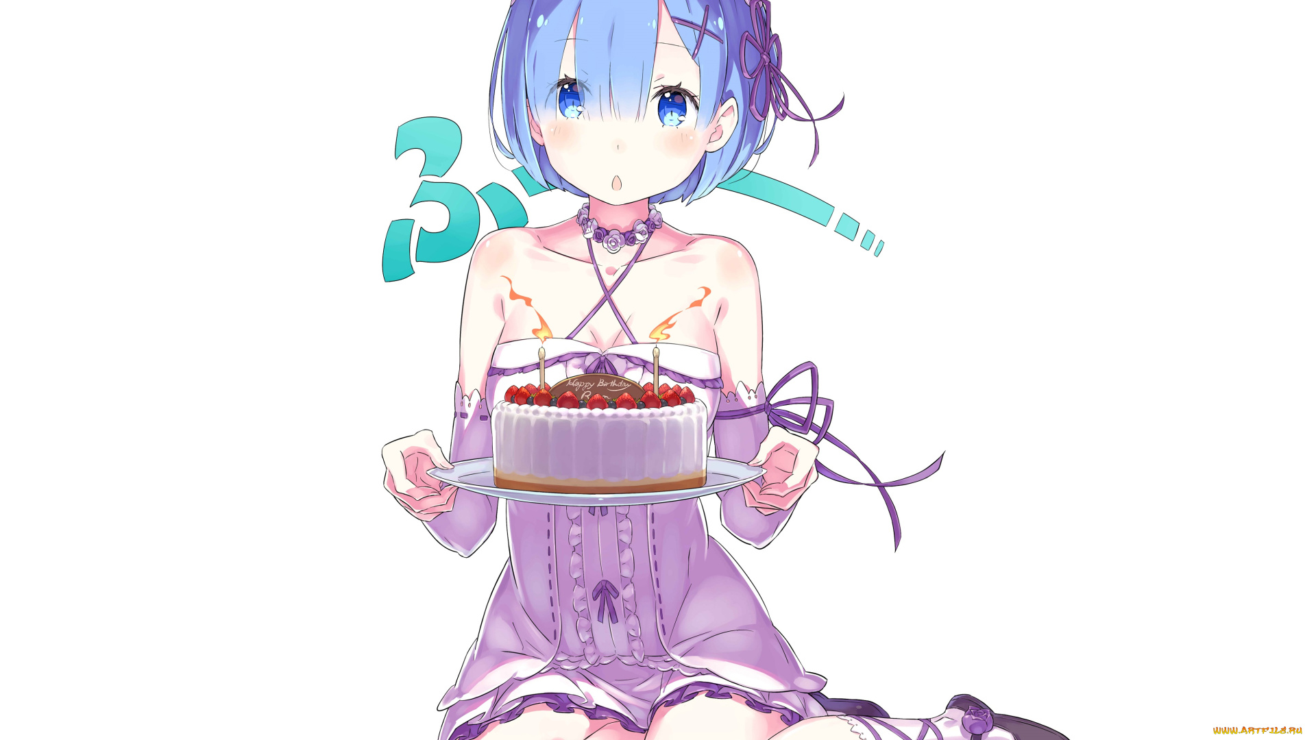 аниме, re, , zero, kara, hajimeru, isekai, seikatsu, рем