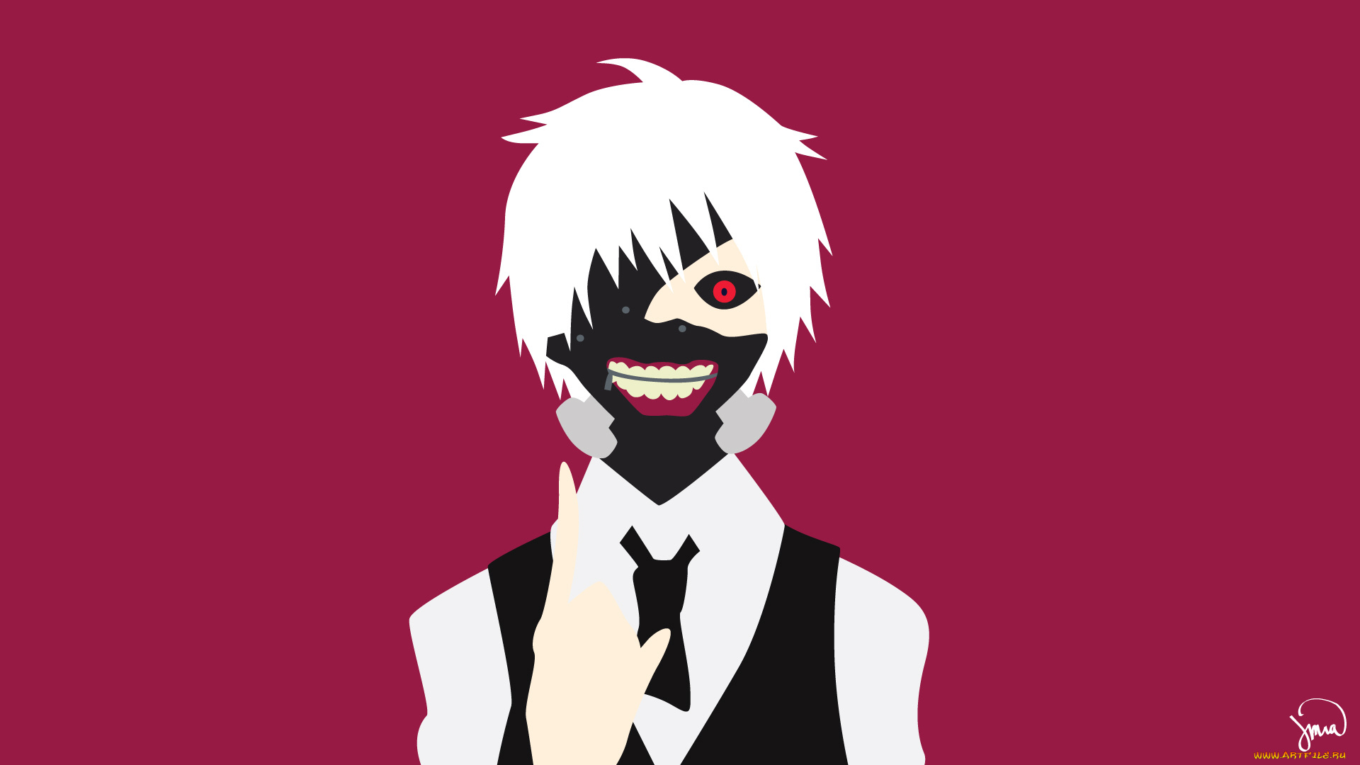 аниме, tokyo, ghoul, канеки