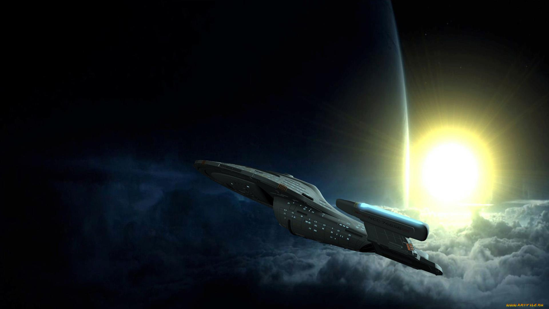 фэнтези, космические, корабли, , звездолеты, , станции, космический, корабль, полет, вселенная