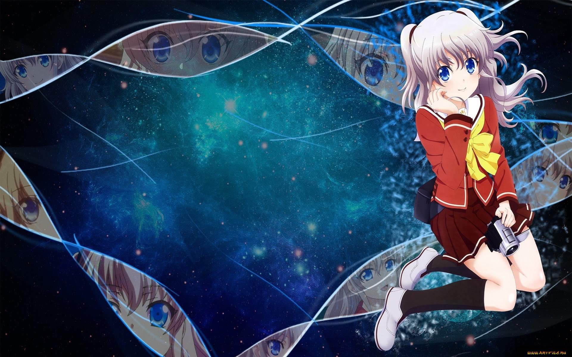 аниме, charlotte, шарлотта