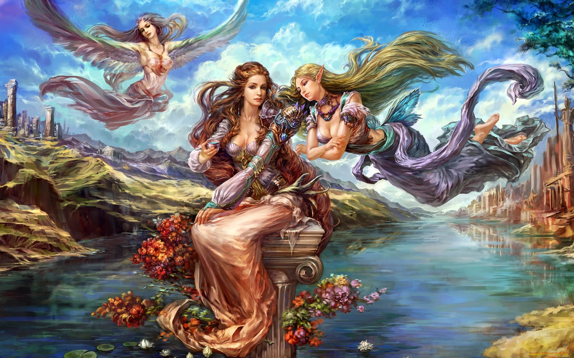 fantasy, фэнтези, существа, фэнтази