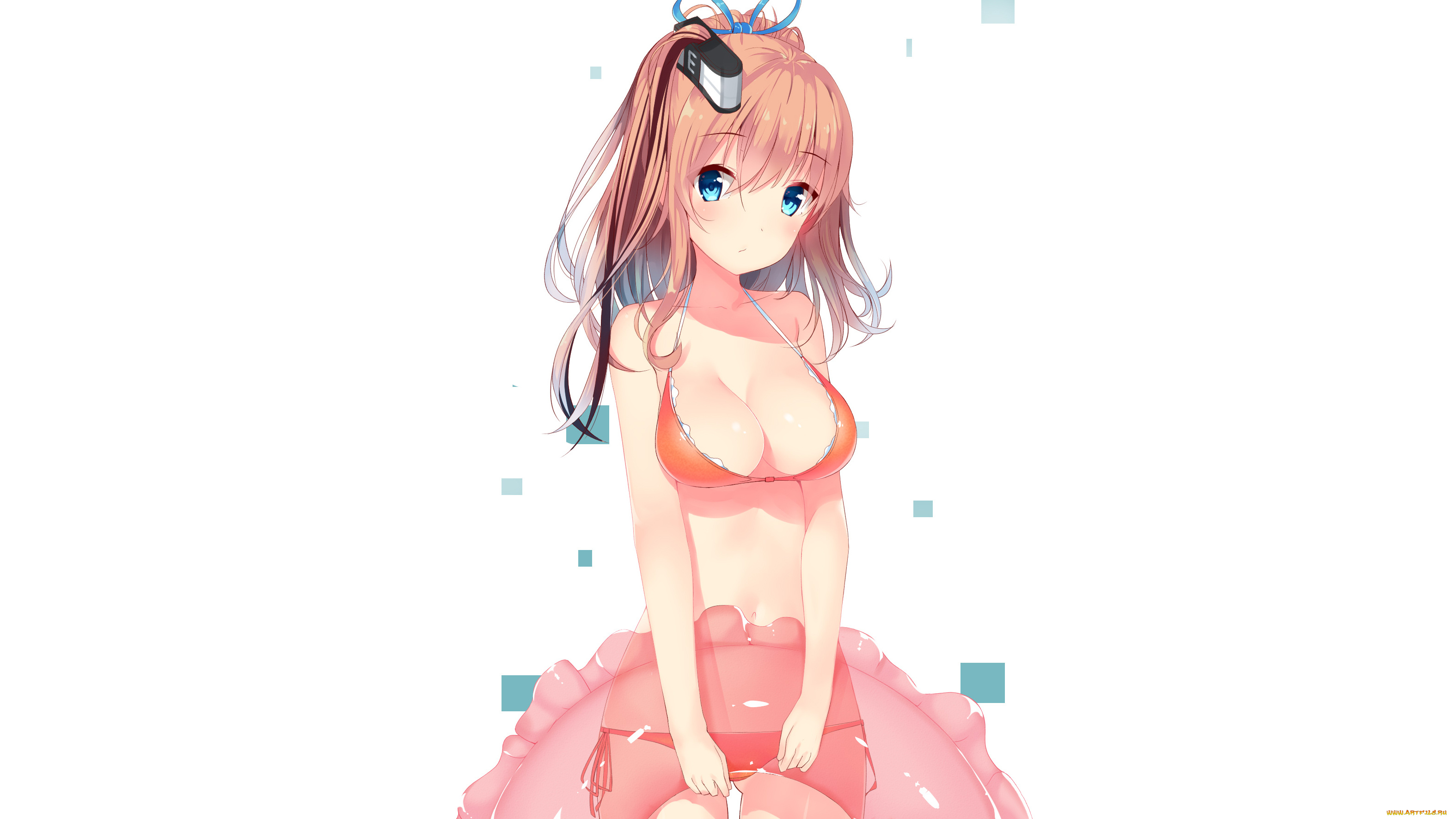 аниме, kantai, collection, uss, saratoga