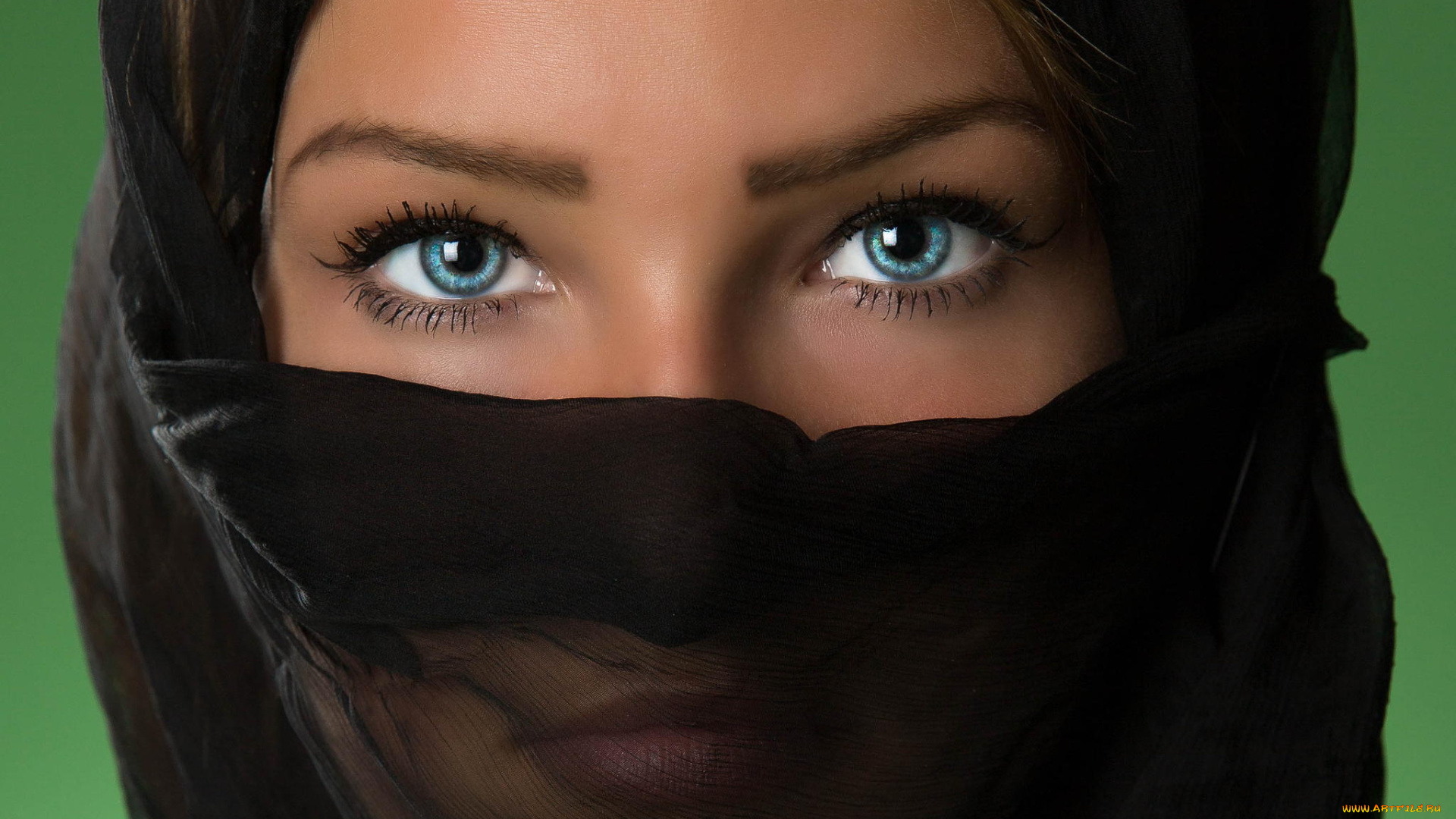 разное, глаза, платок, взгляд