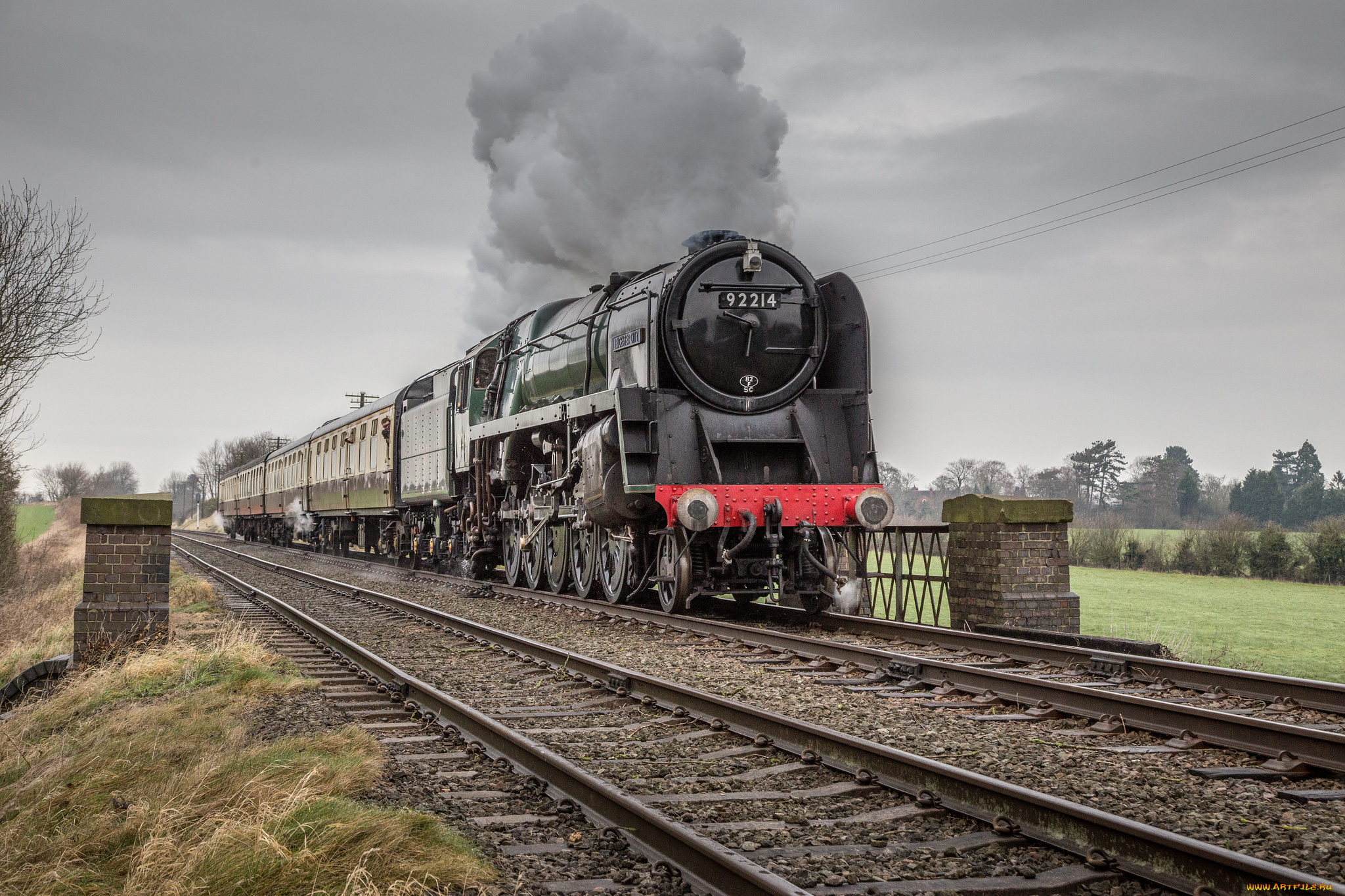 техника, паровозы, состав, локомотив