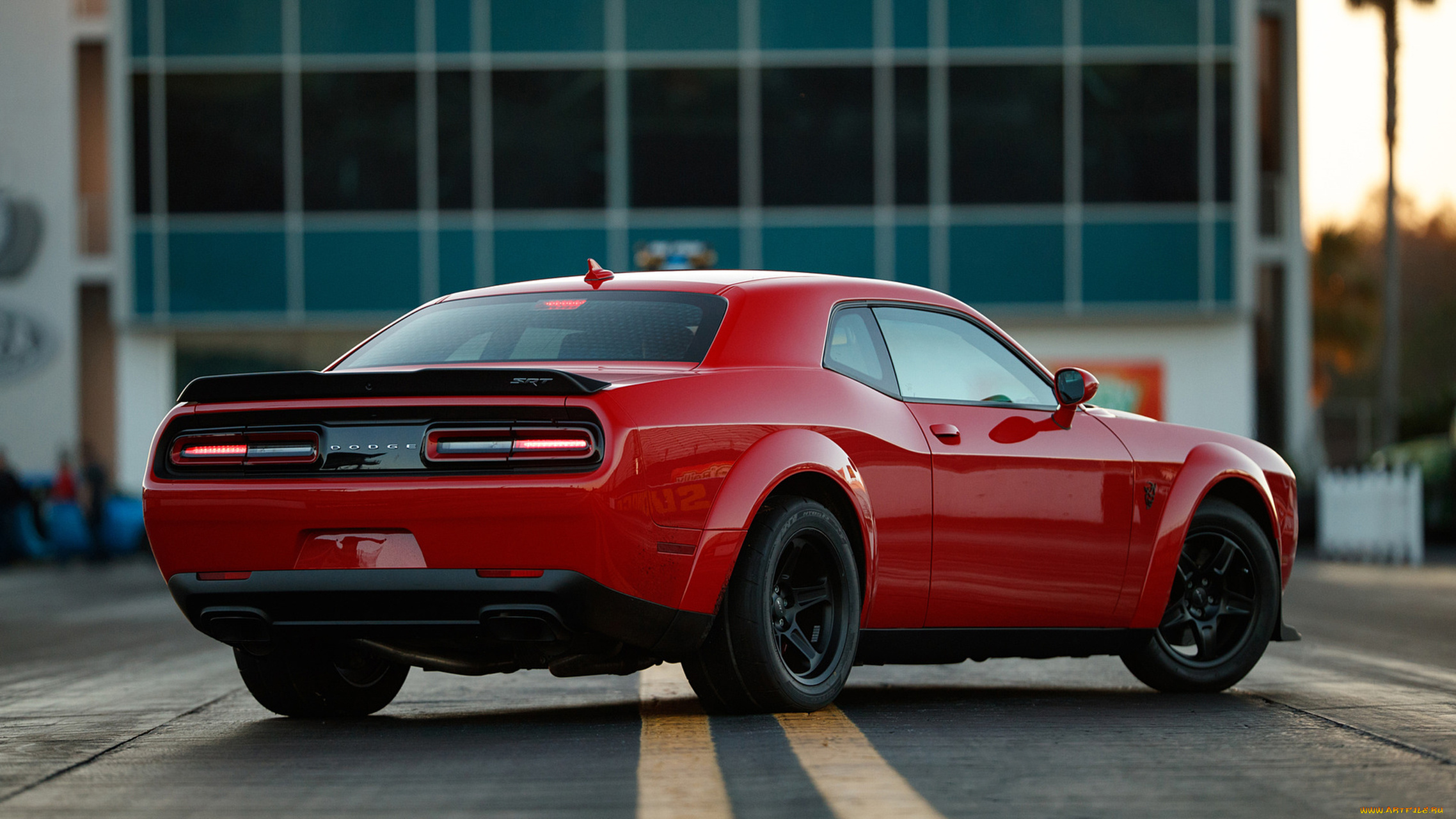 dodge, challenger, srt, demon, 2018, автомобили, dodge, red, 2018, demon, srt, challenger