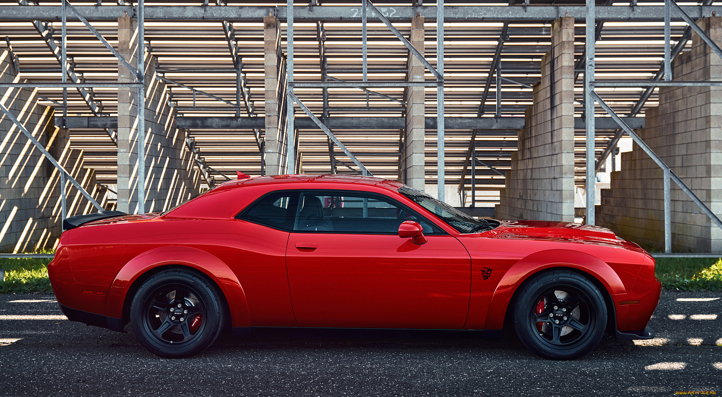 dodge, challenger, srt, demon, 2018, автомобили, dodge, demon, srt, challenger, red, 2018