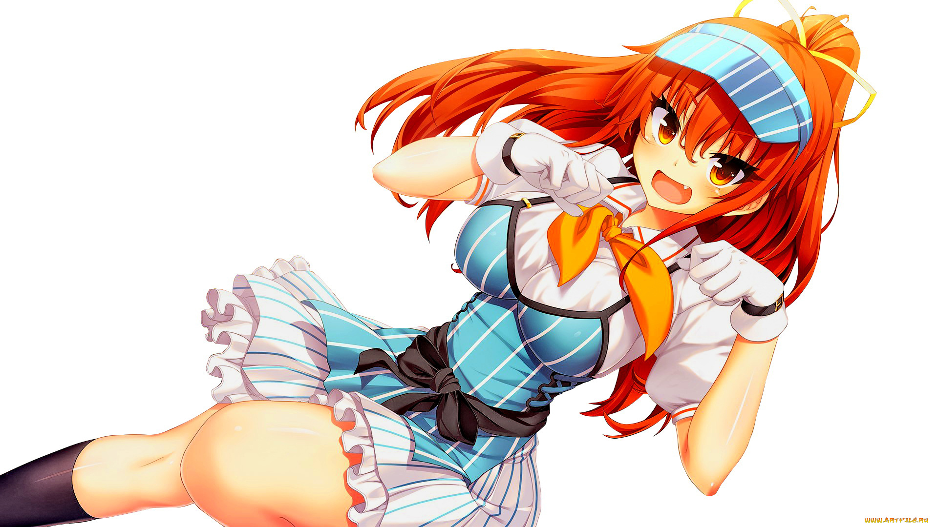 аниме, unknown, , другое, , девушка, взгляд, фон