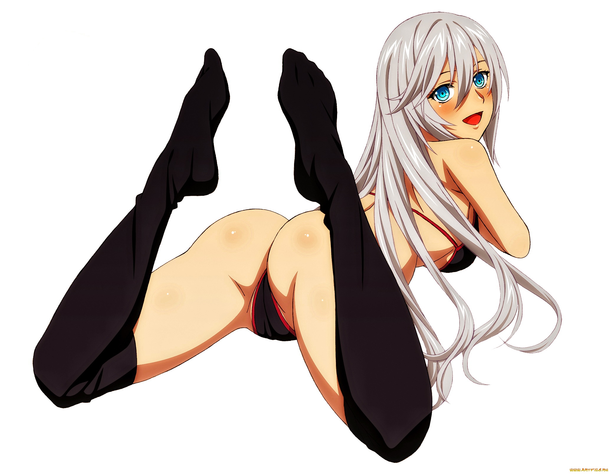 аниме, unknown, , другое, , взгляд, фон, девушка