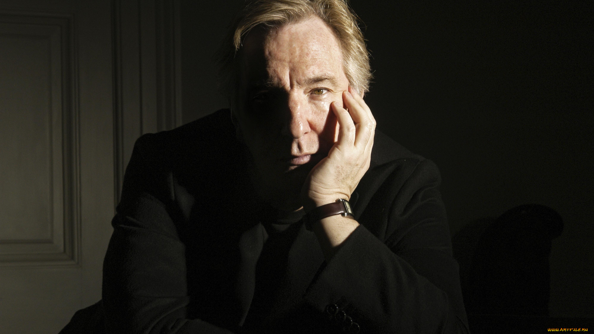 мужчины, alan, rickman, пиджак, актер
