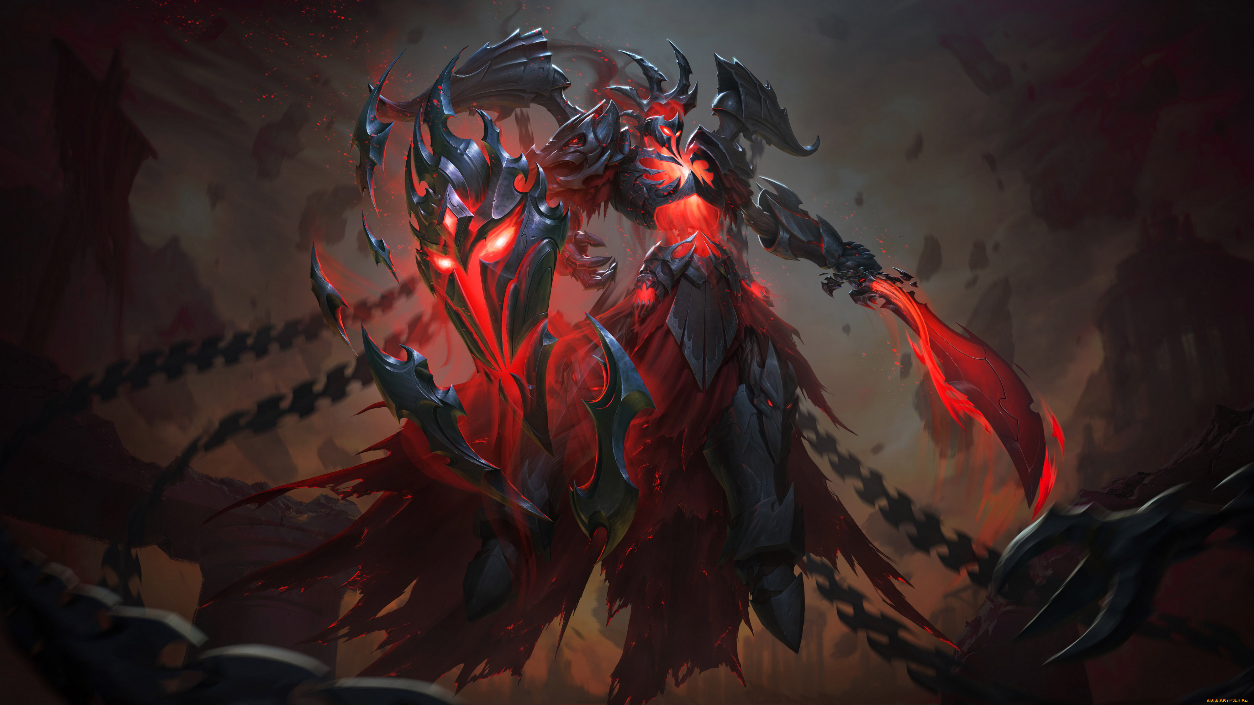 видео, игры, smite, фон, существо, щит, меч