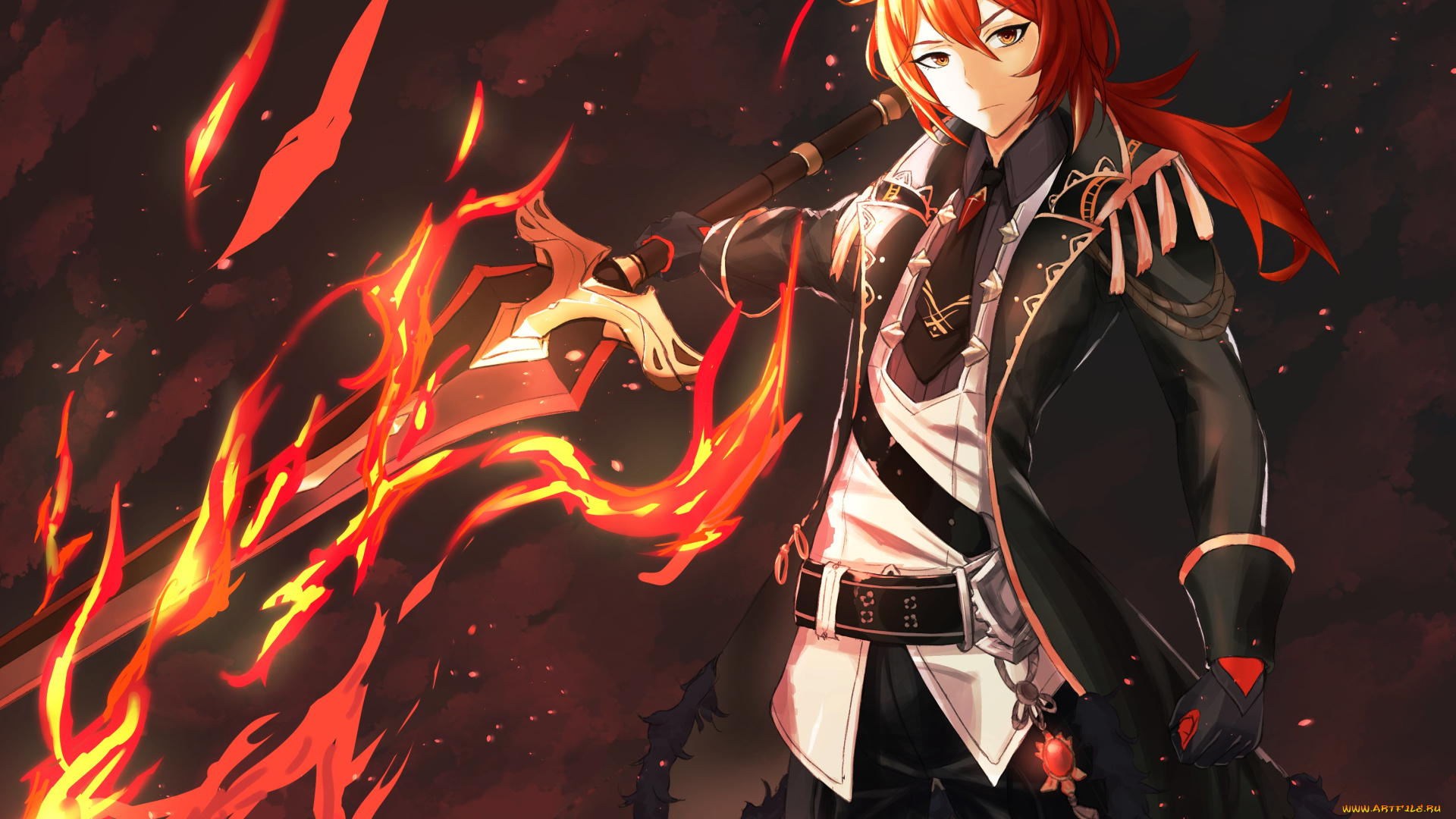 аниме, genshin, impact, genshin, impact