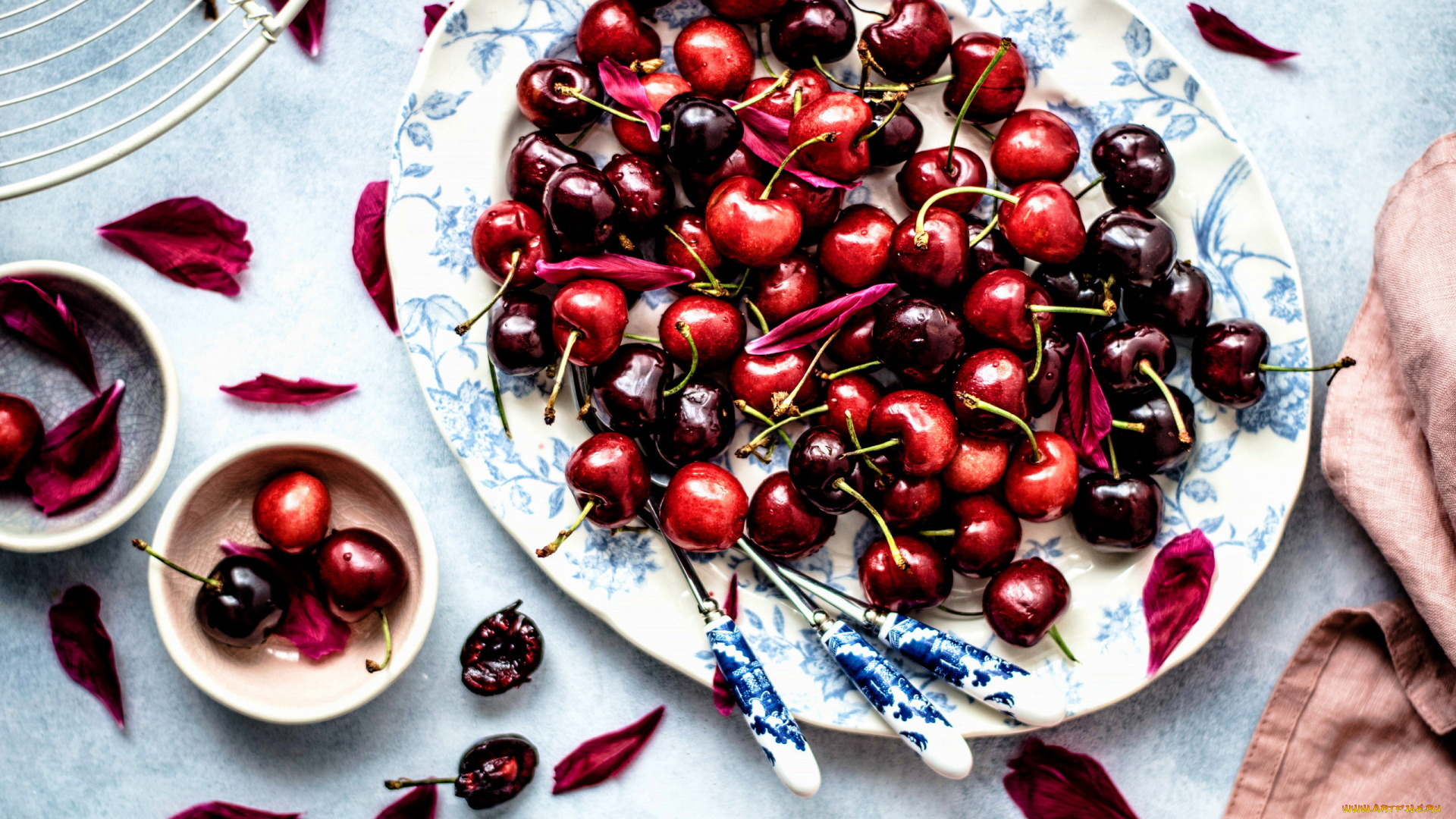 еда, вишня, , черешня, черешня