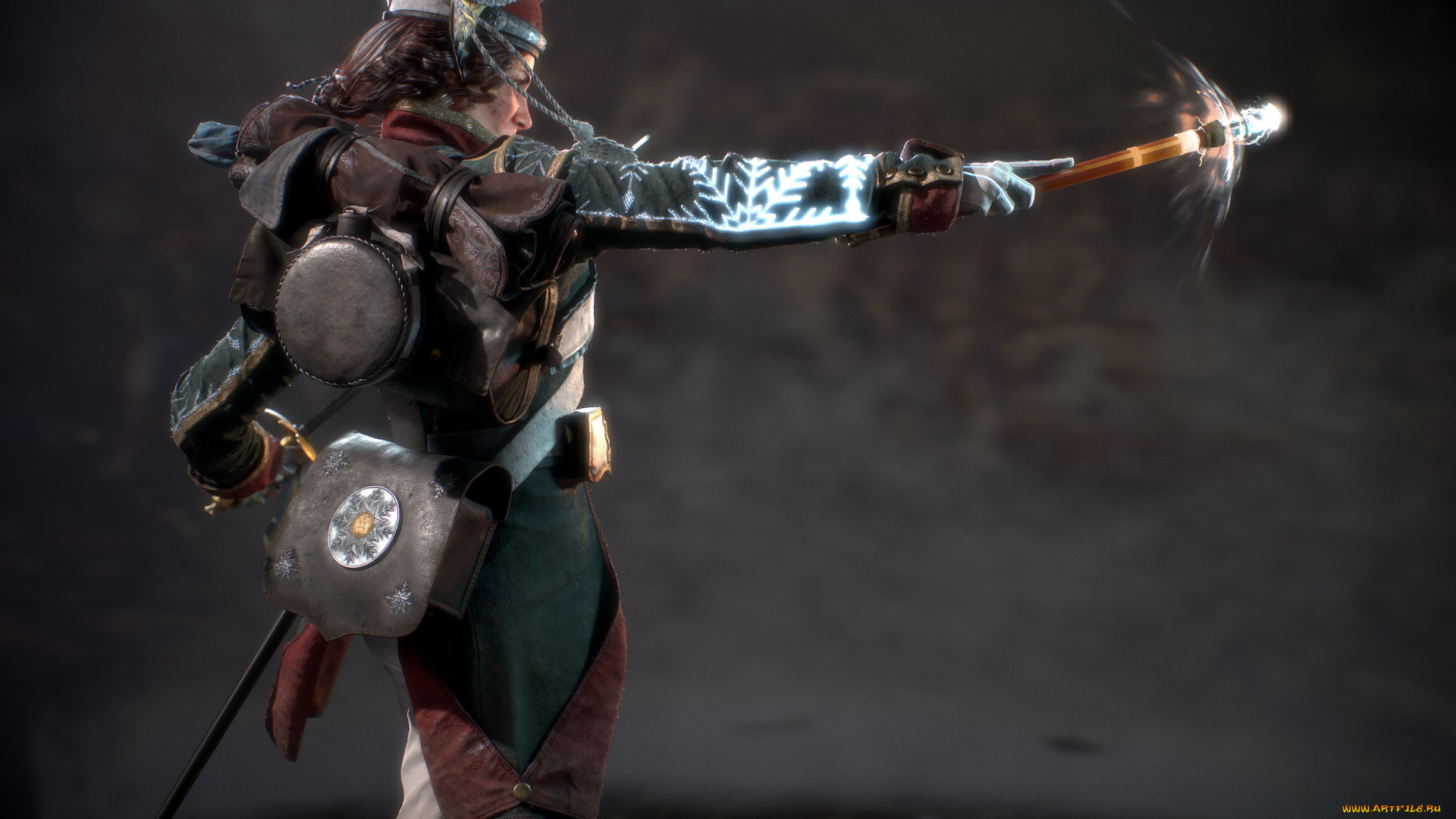 видео, игры, ---другое, женщина, солдат, магия, оружие, мундир, ракурс