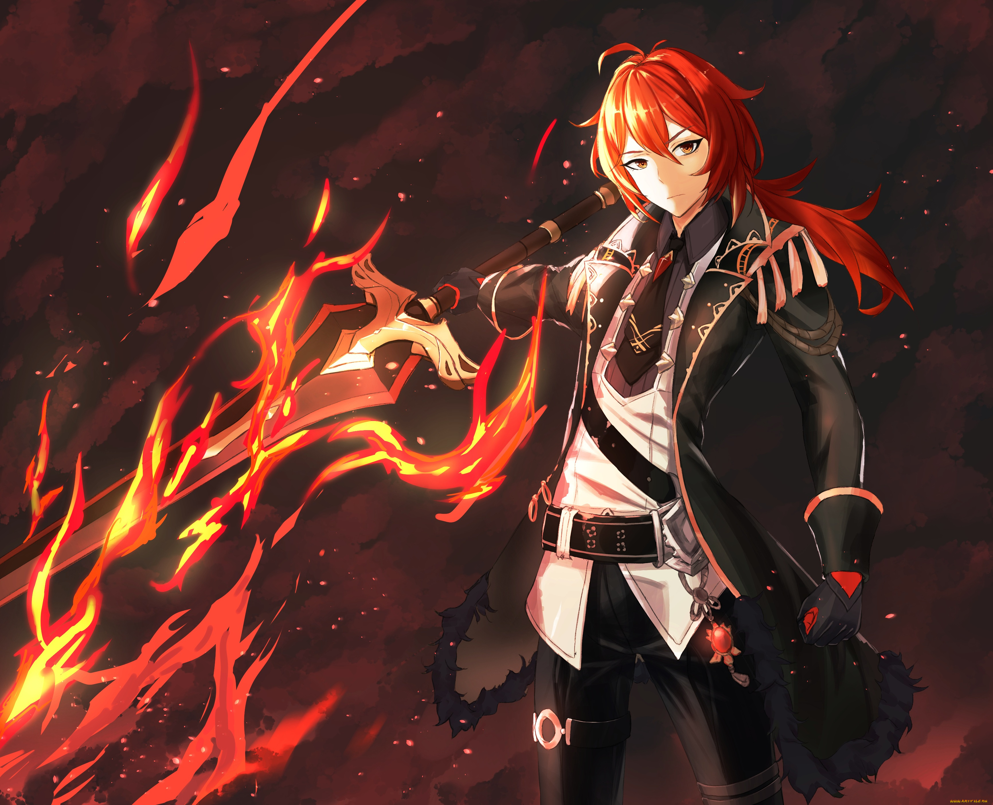 аниме, genshin, impact, genshin, impact