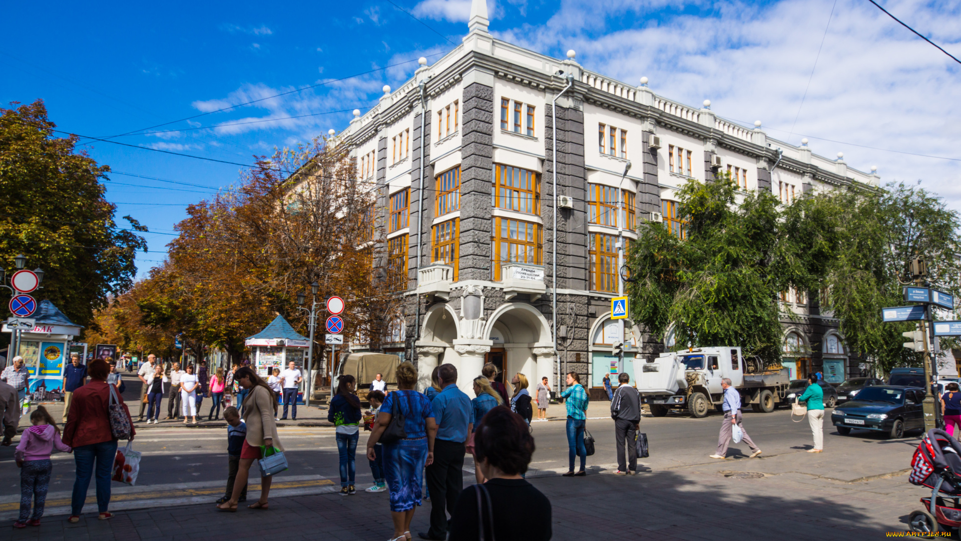 города, -, улицы, , площади, , набережные, здание, дома, книги, проспект, кирова, саратов, фотография, лето, город, россия