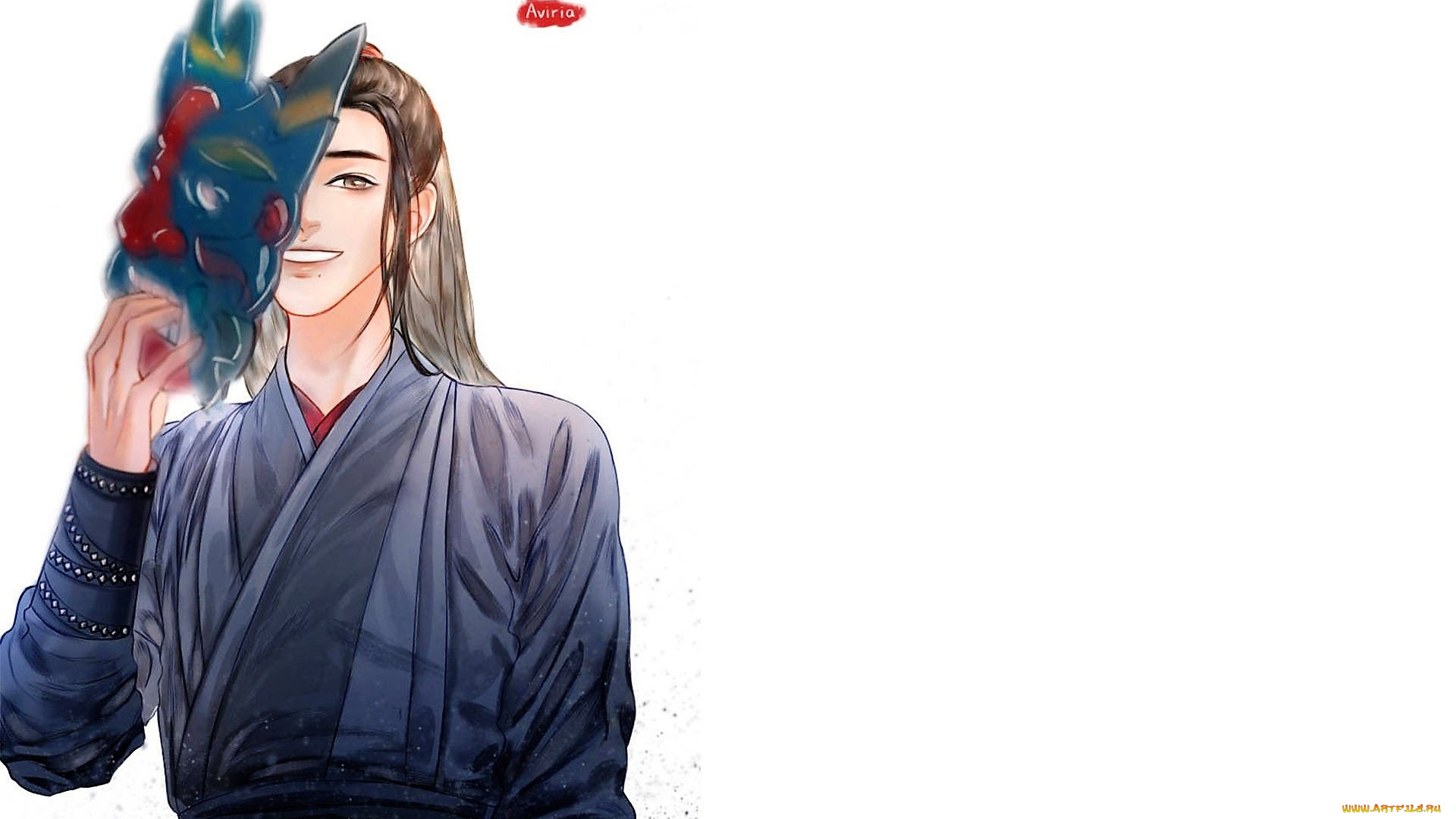 рисованное, кино, , мультфильмы, вэй, усянь, маска