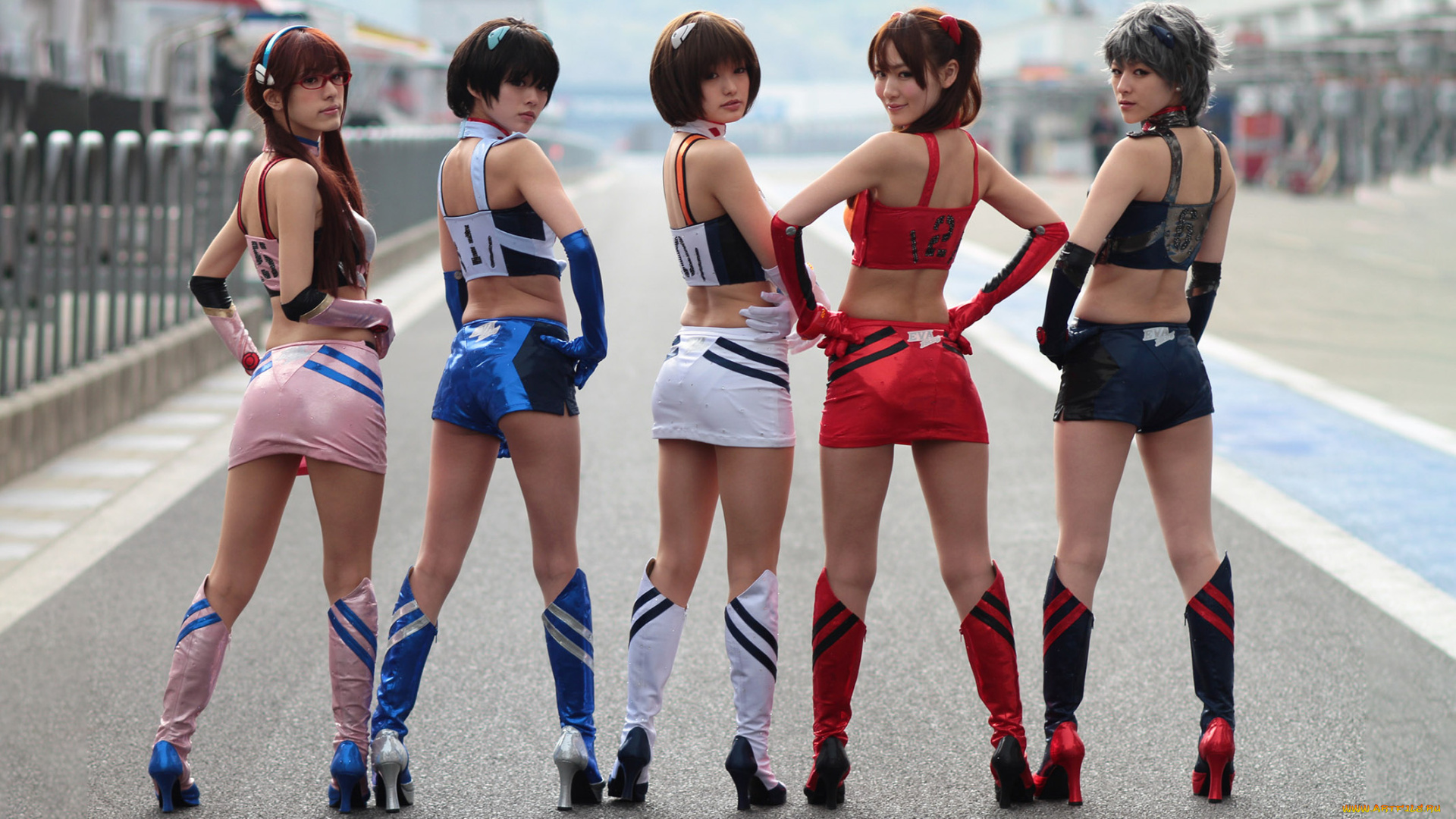 девушки, -, креатив, , косплей, красотки