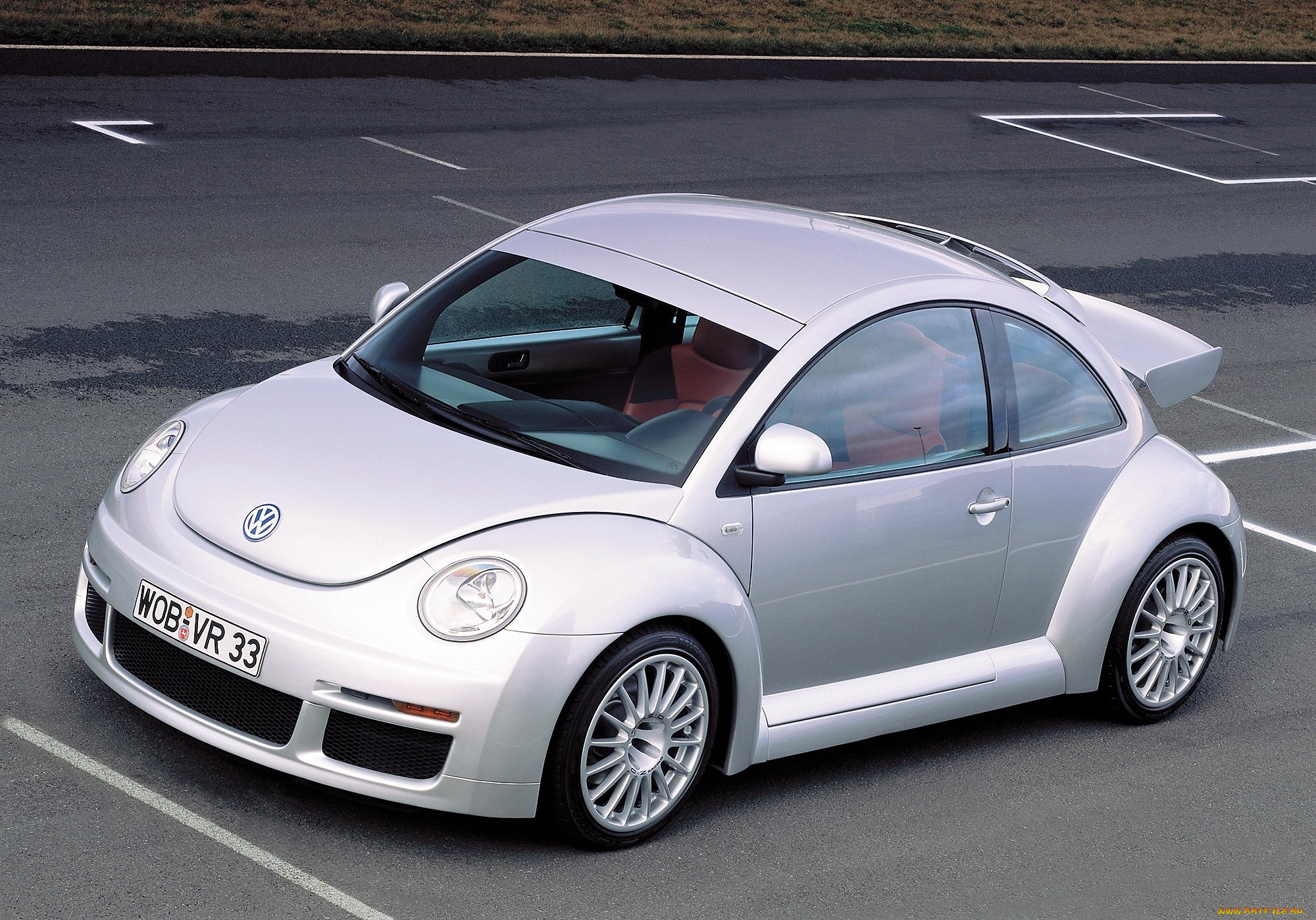 volkswagen, new, beetle, rsi, автомобили, volkswagen, белый, парковка