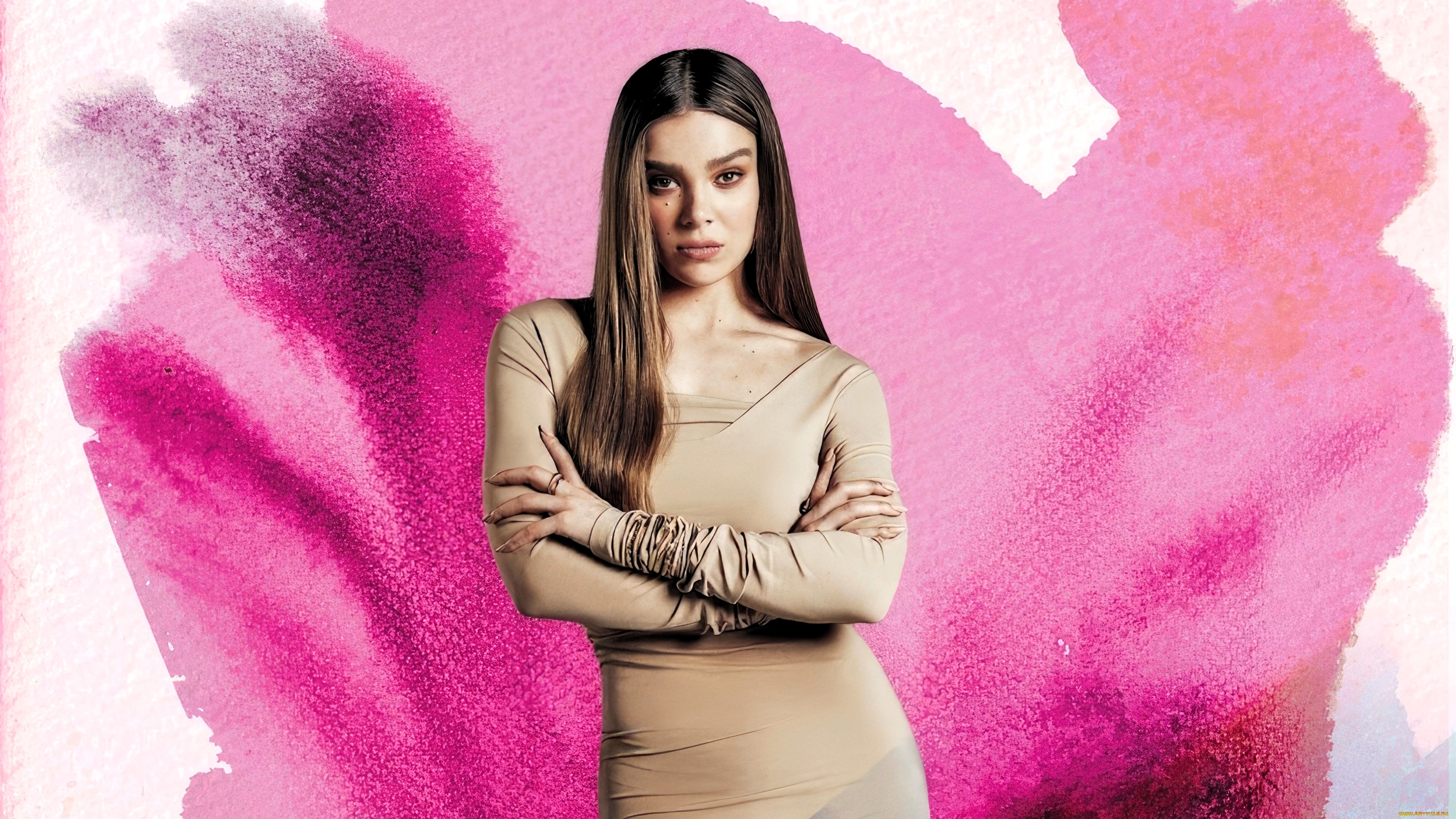 девушки, hailee, steinfeld, актриса, платье