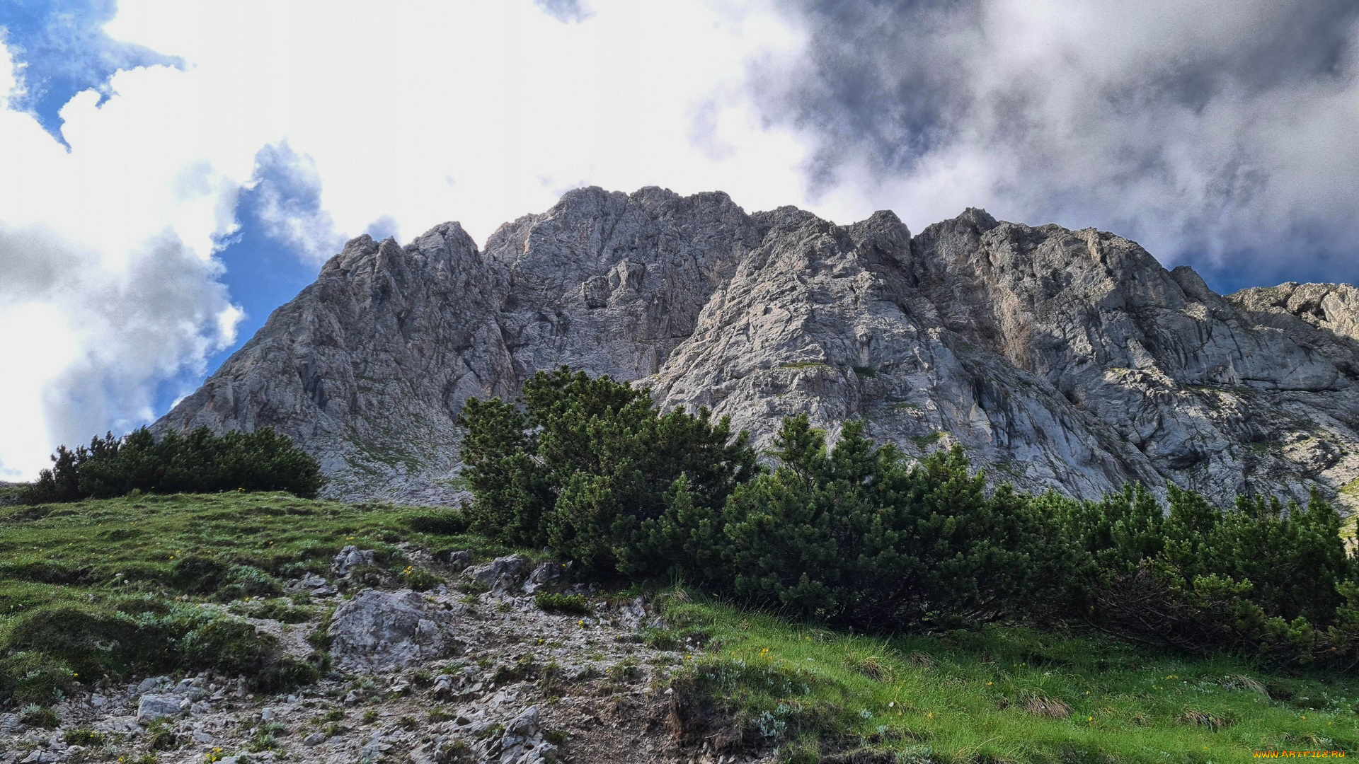 admonter, kalbling, styria, austria, природа, горы, admonter, kalbling