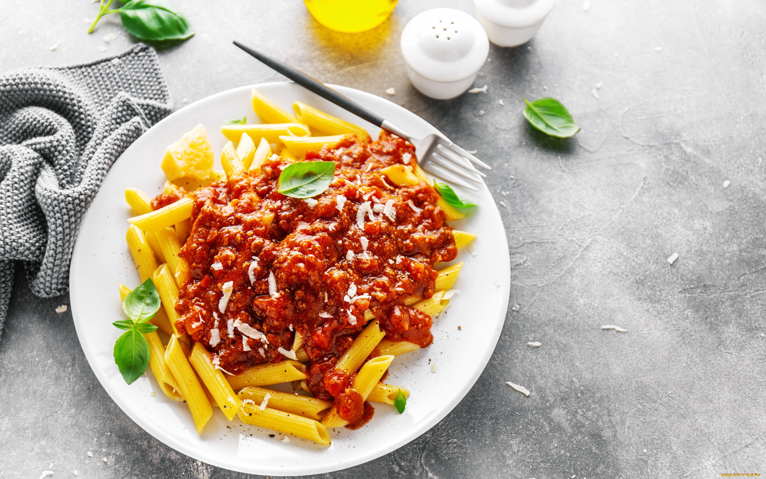 еда, макароны, , макаронные, блюда, паста, соус, базилик