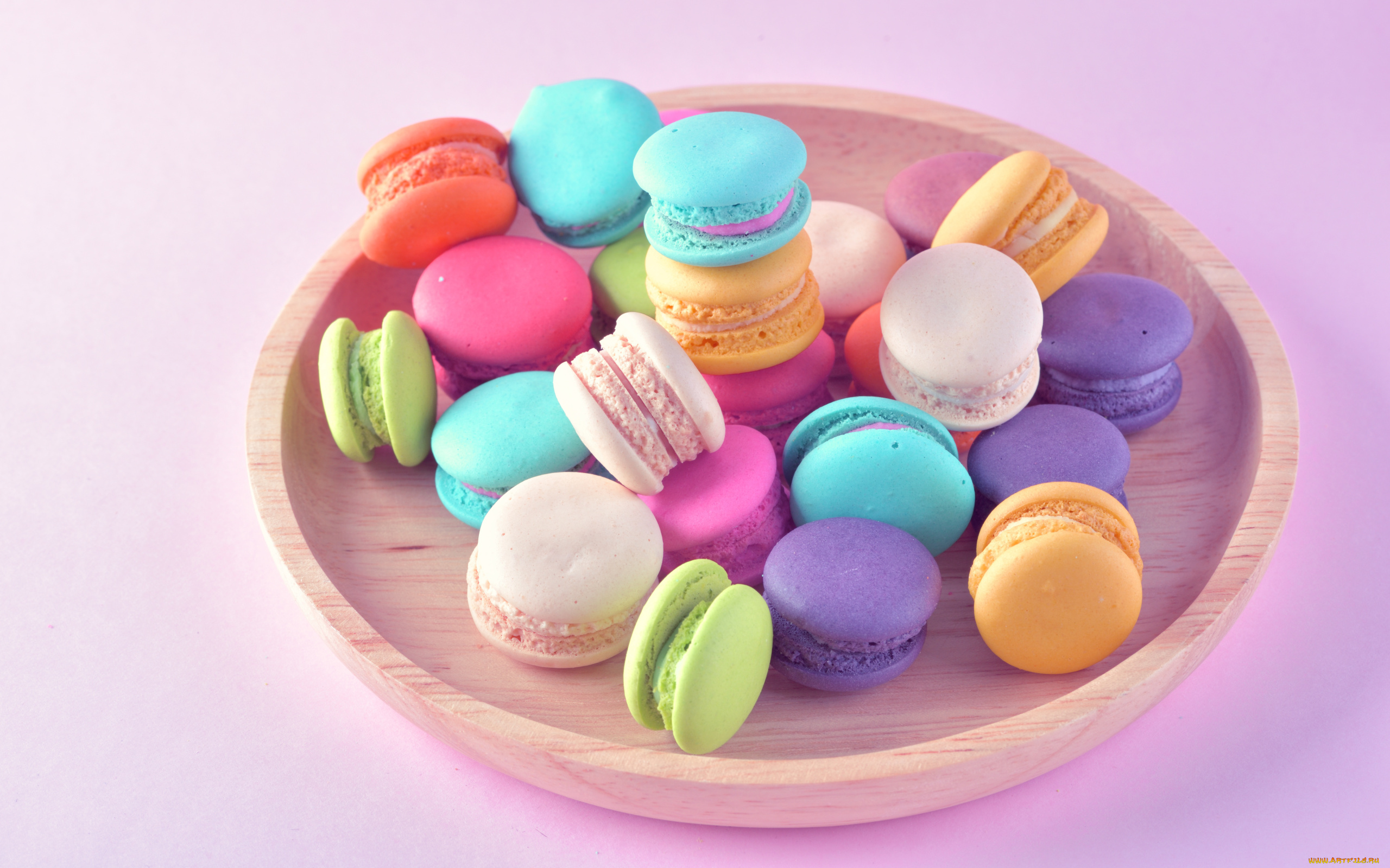 еда, макаруны, лакомство, ассорти