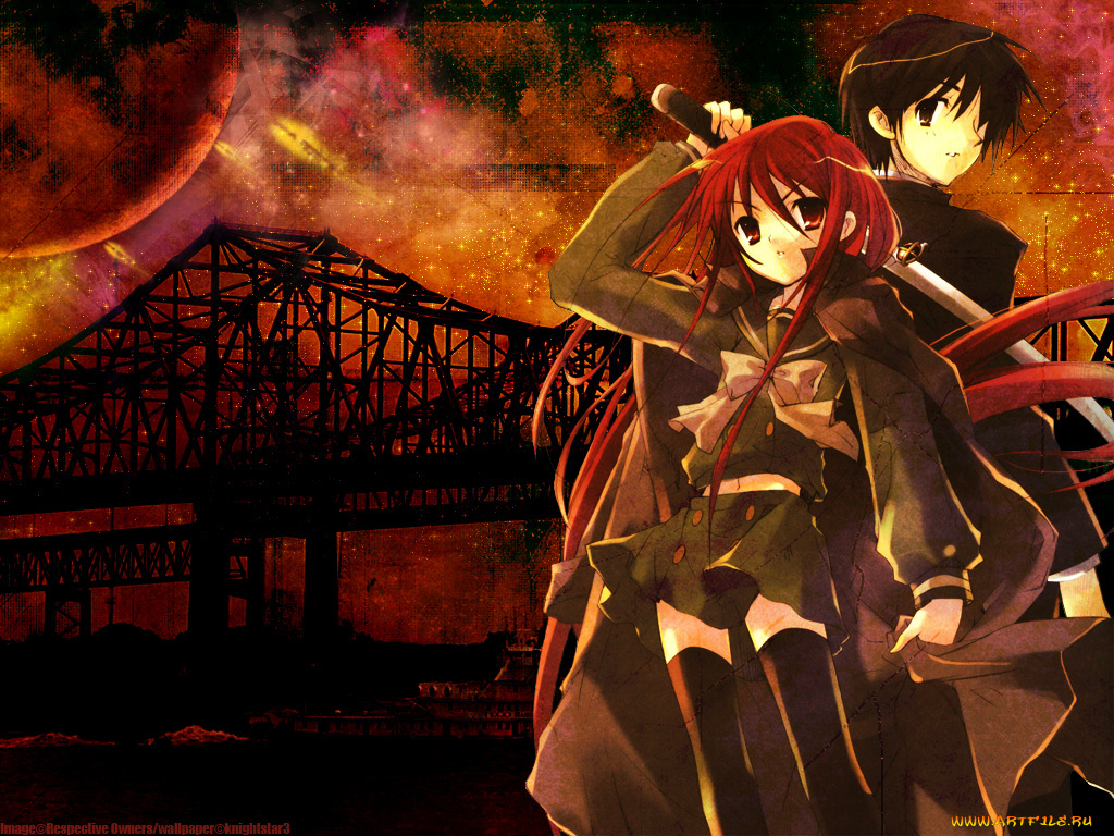 аниме, shakugan, no, shana