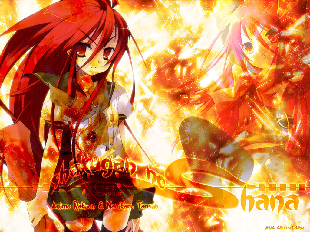 аниме, shakugan, no, shana