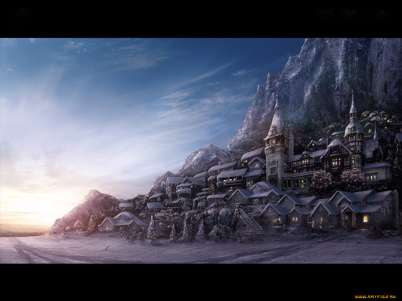 фэнтези, замки