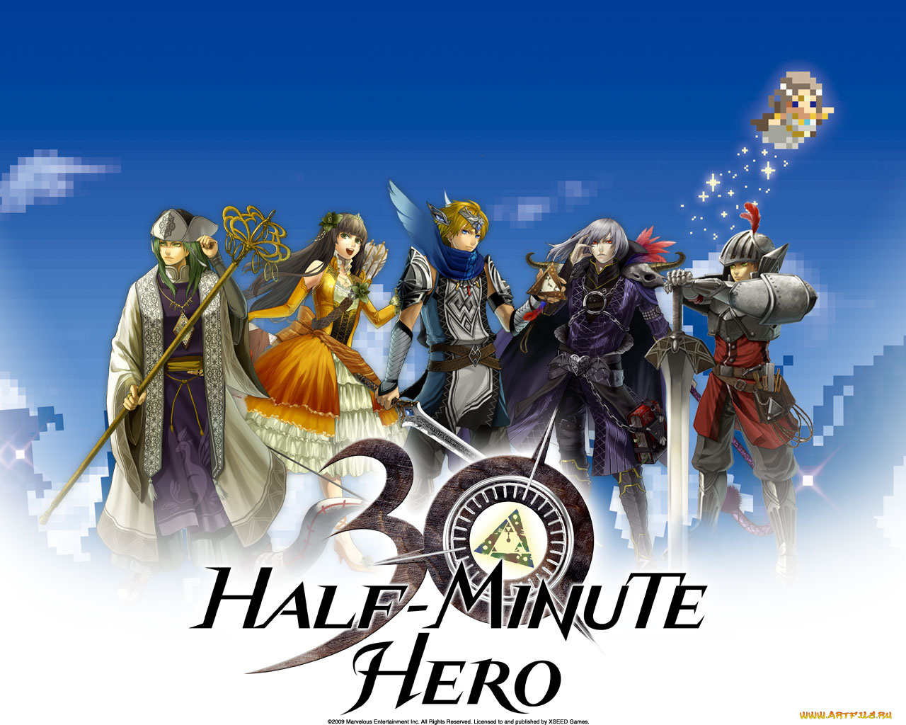half, minute, hero, видео, игры