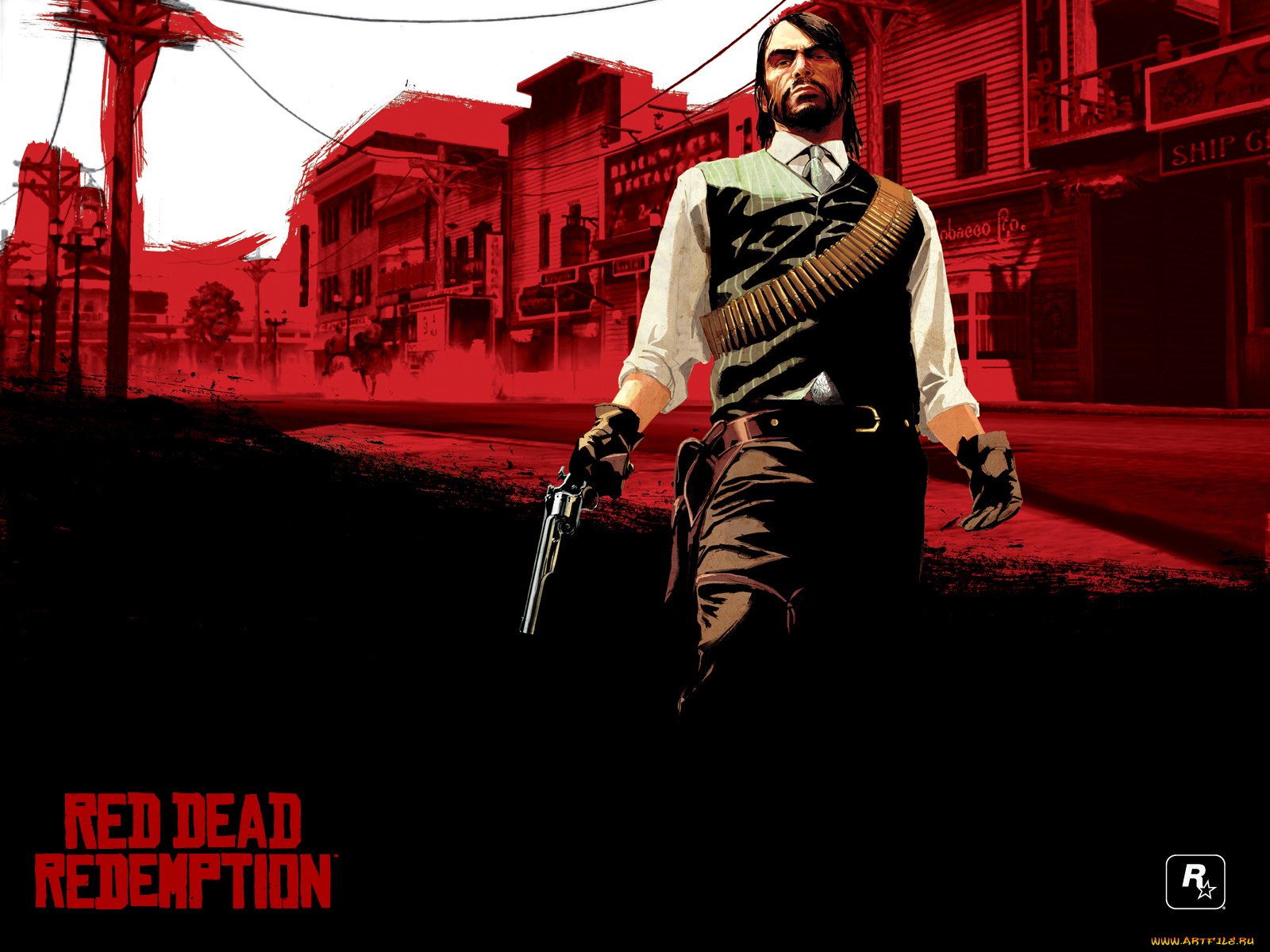 red, dead, redemption, видео, игры