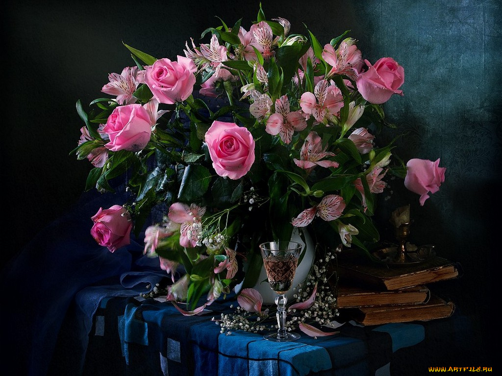 владимир, ocayлeнko, oven, любви, весенней, на, глоток, цветы, букеты, композиции