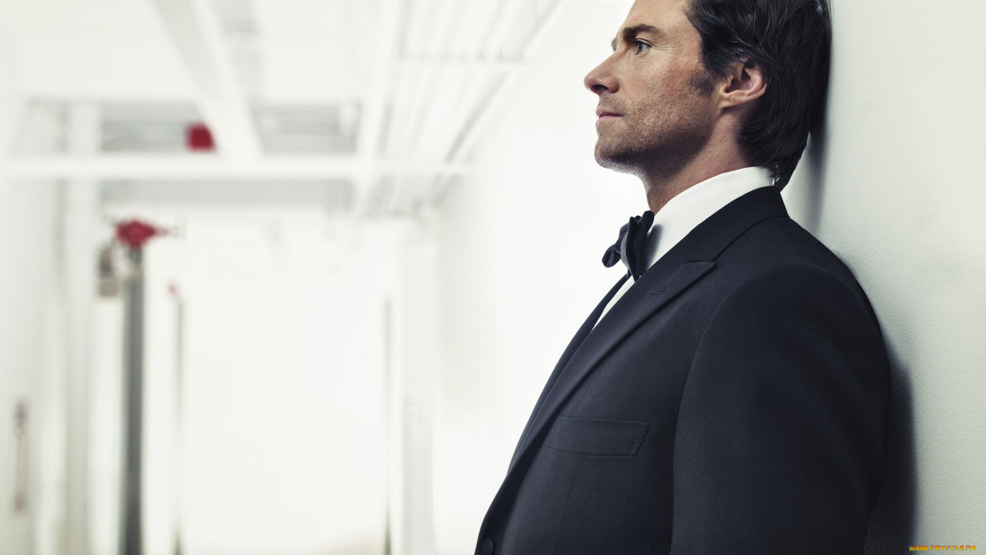 hugh, jackman, мужчины, актeр, пeвeц, смoкинг, бабочка