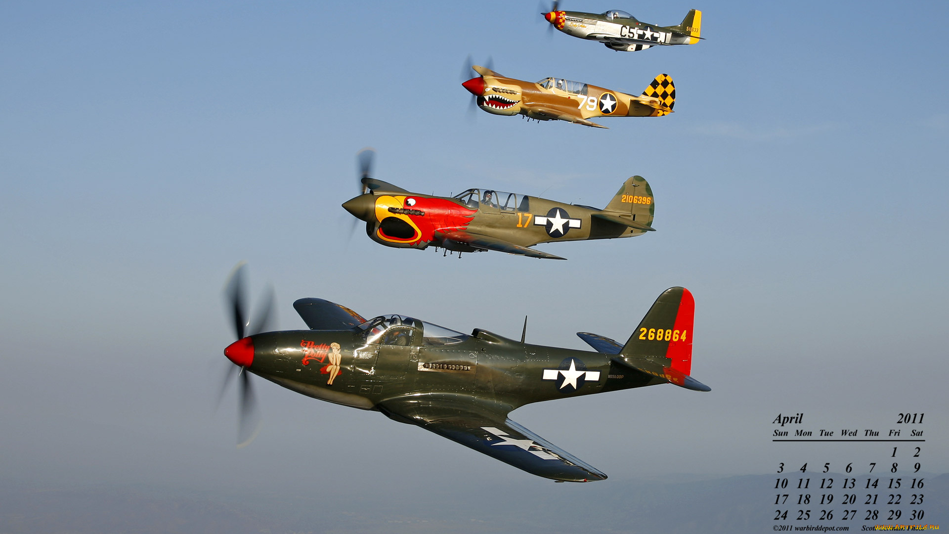 календари, авиация