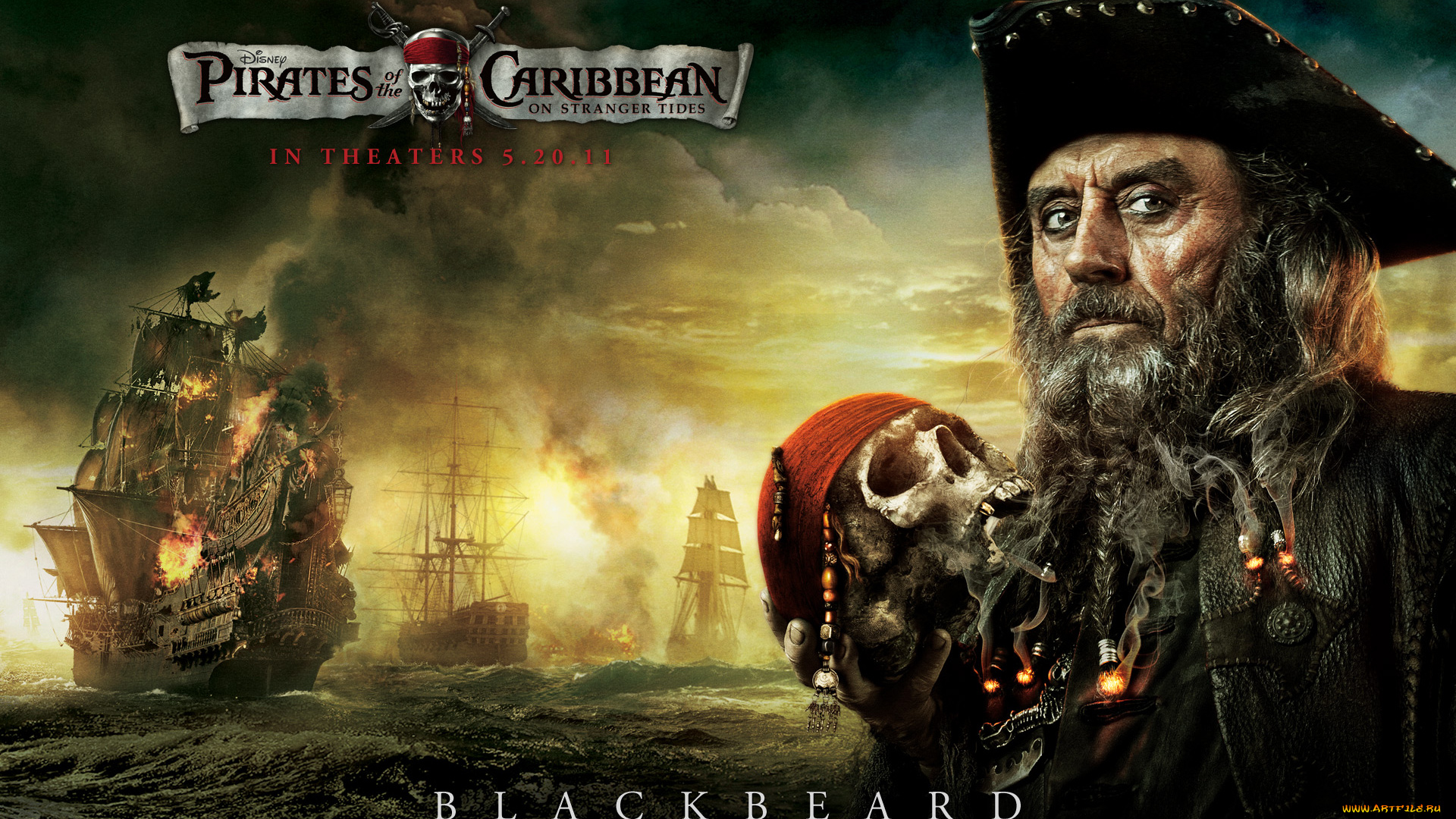 pirates, of, the, caribbean, on, stranger, tides, кино, фильмы