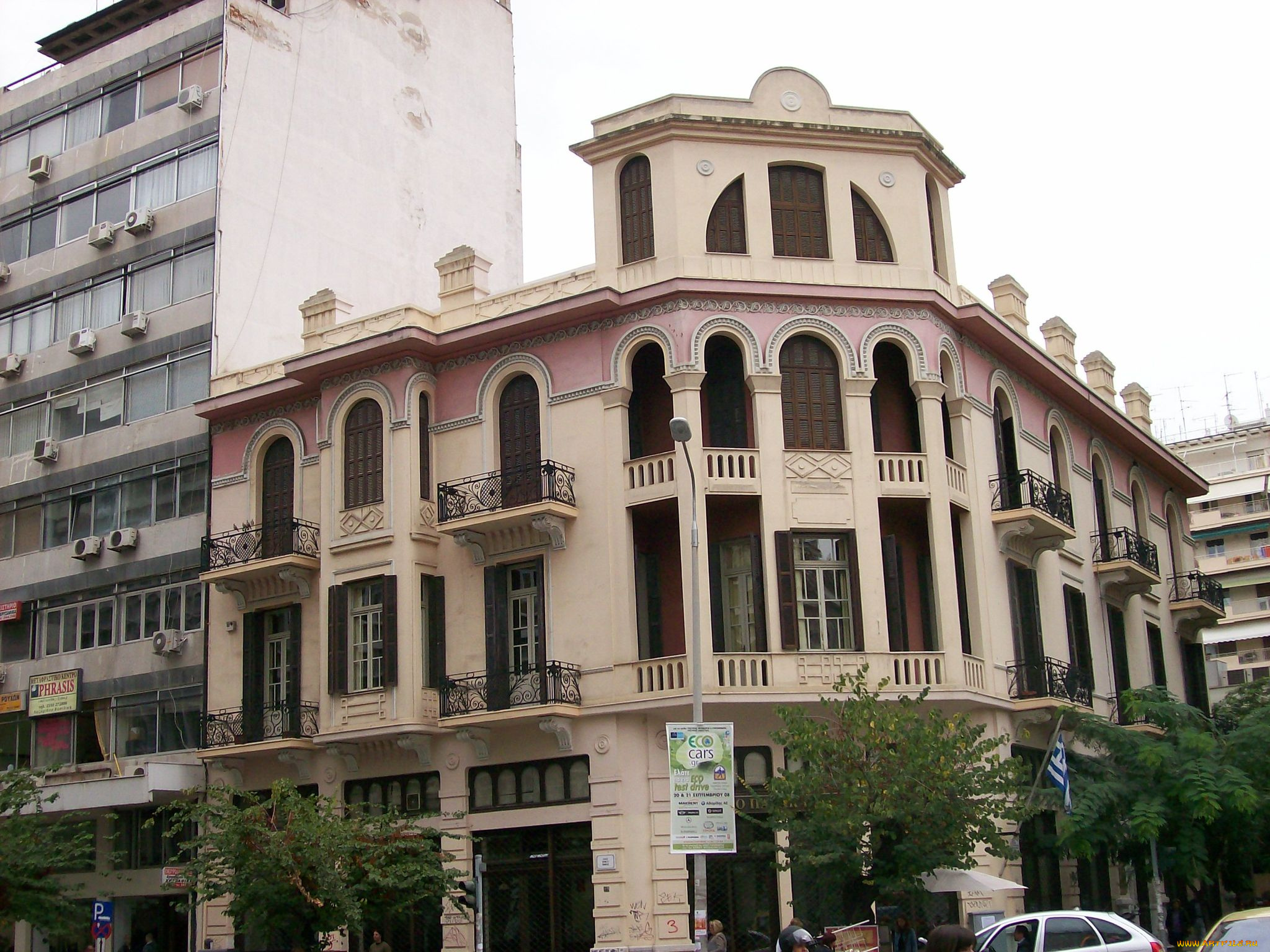 халкидики, аленка, меховская, города, здания, дома