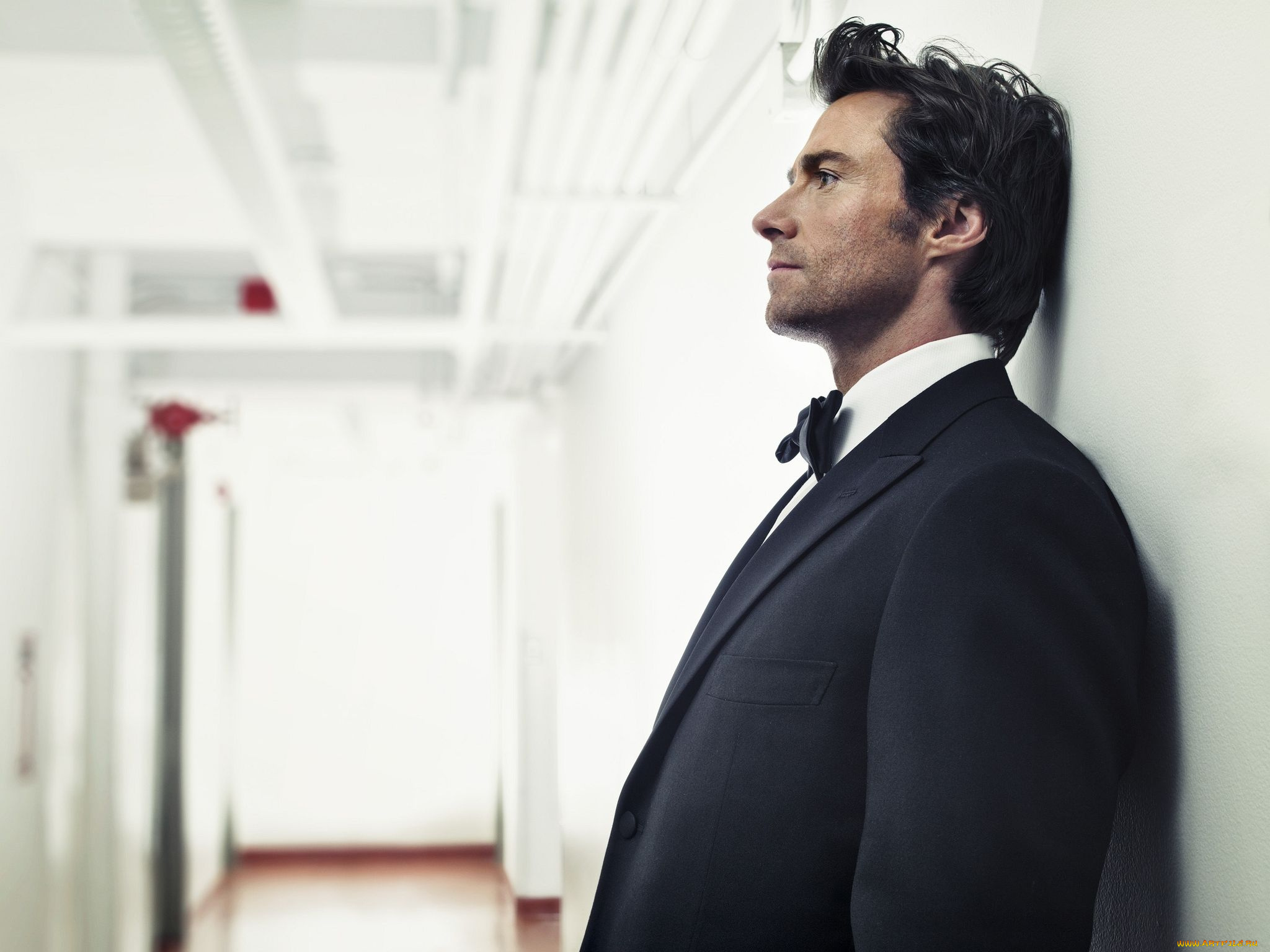 hugh, jackman, мужчины, актeр, пeвeц, смoкинг, бабочка