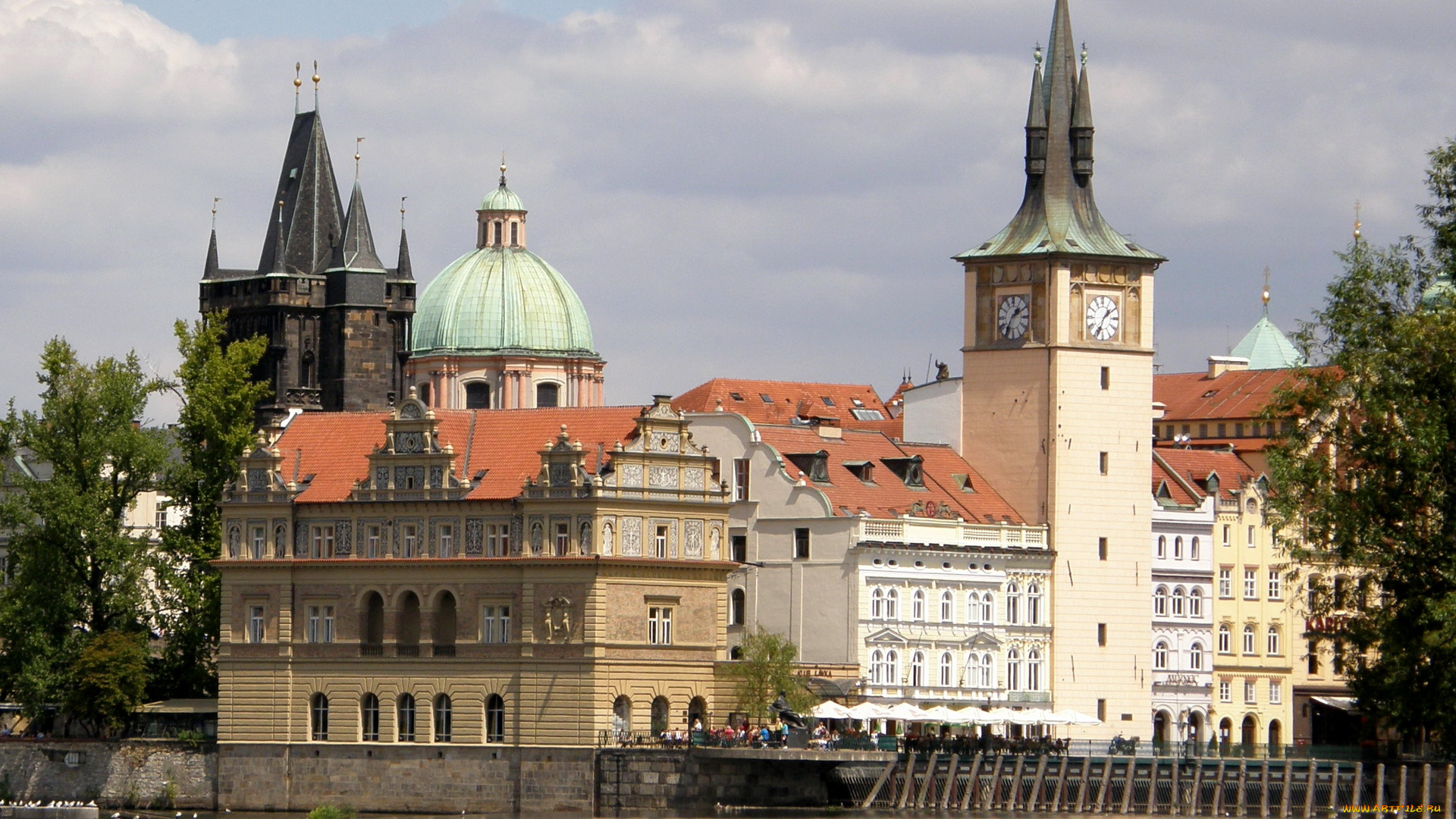 города, прага, Чехия