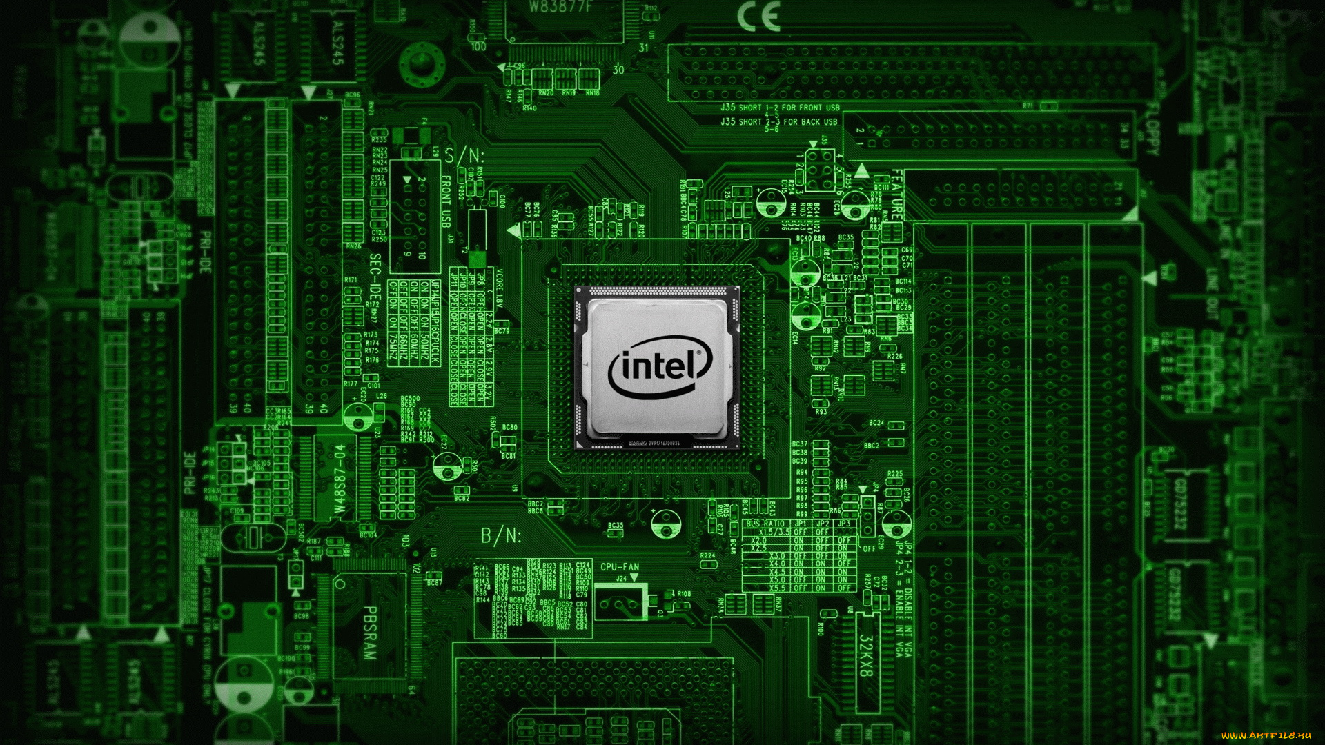 компьютеры, intel, логотип