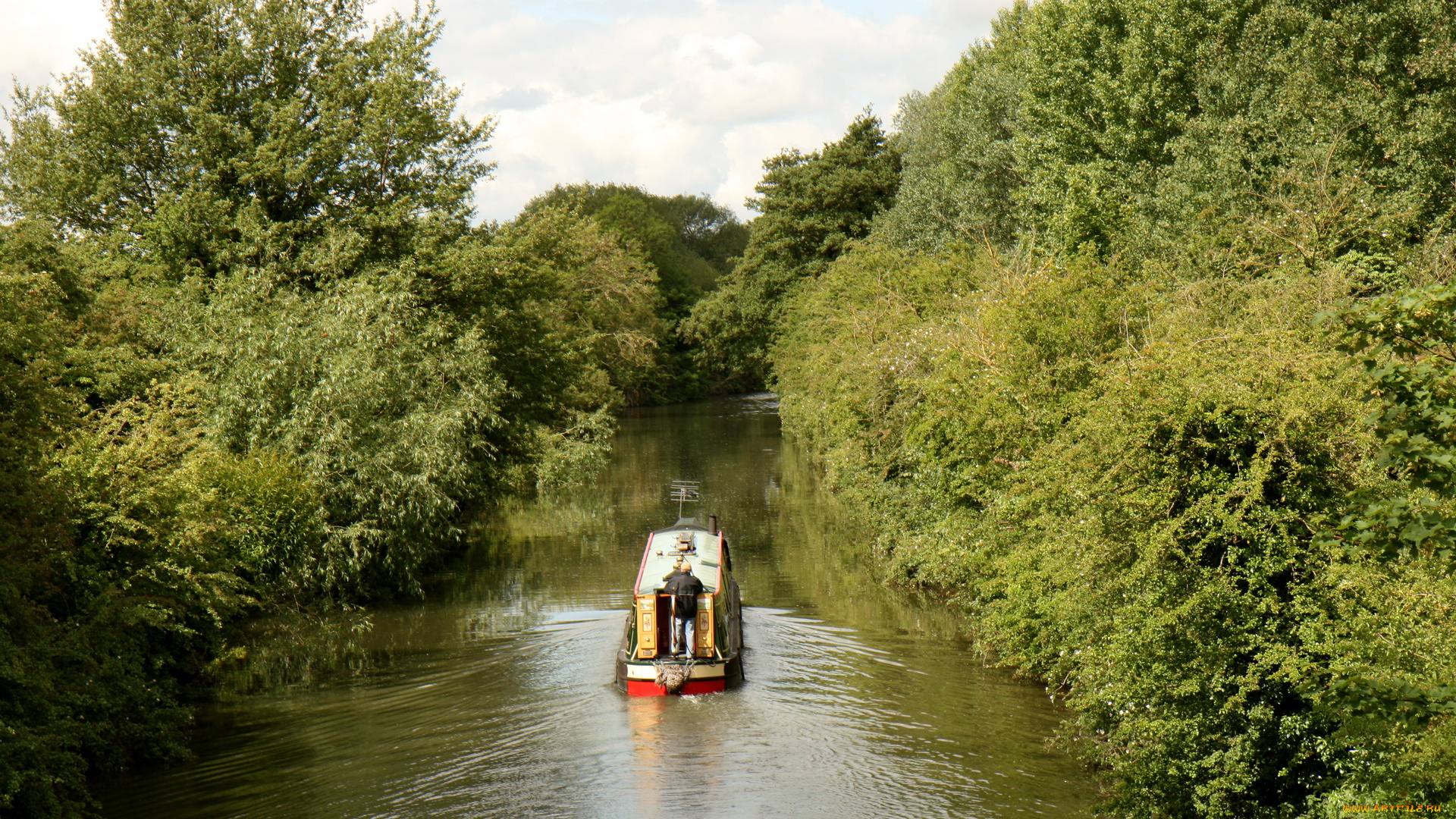 природа, реки, озера, великобритания, кортеней