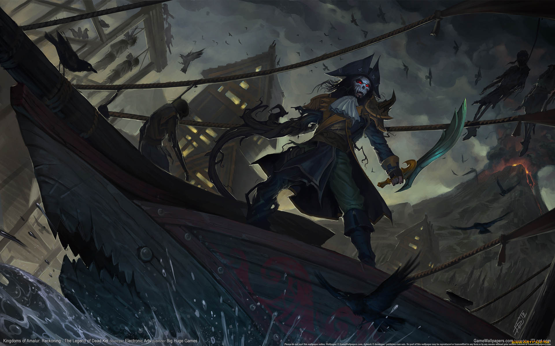 kingdoms, of, amalur, reckoning, the, legend, dead, kel, видео, игры, ke, нежить