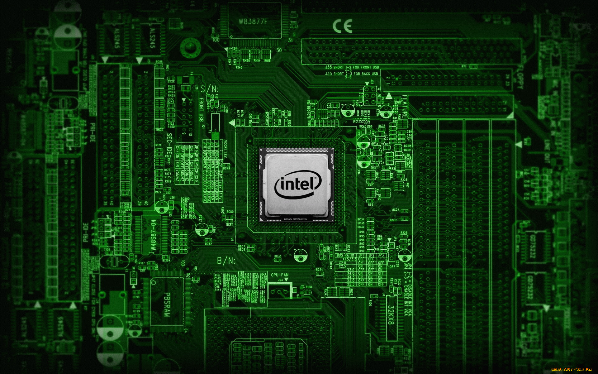 компьютеры, intel, логотип