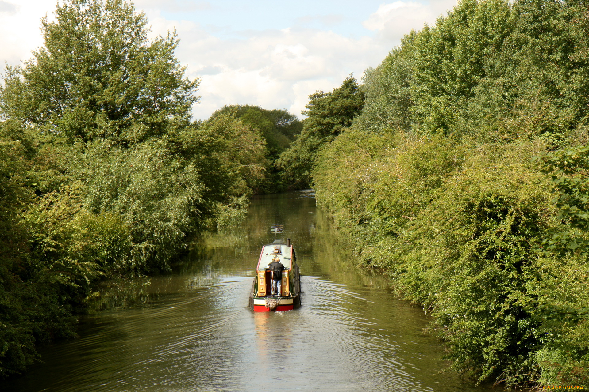 природа, реки, озера, великобритания, кортеней