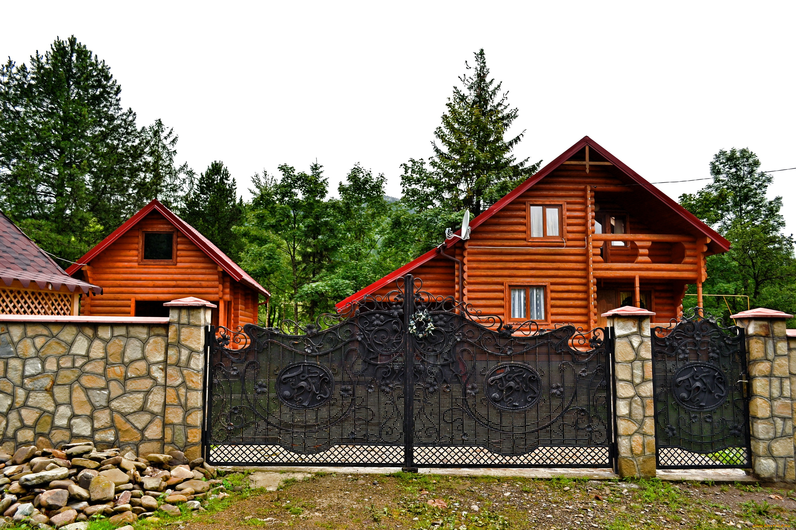 города, здания, дома, закарпатье, украина, старая, гута