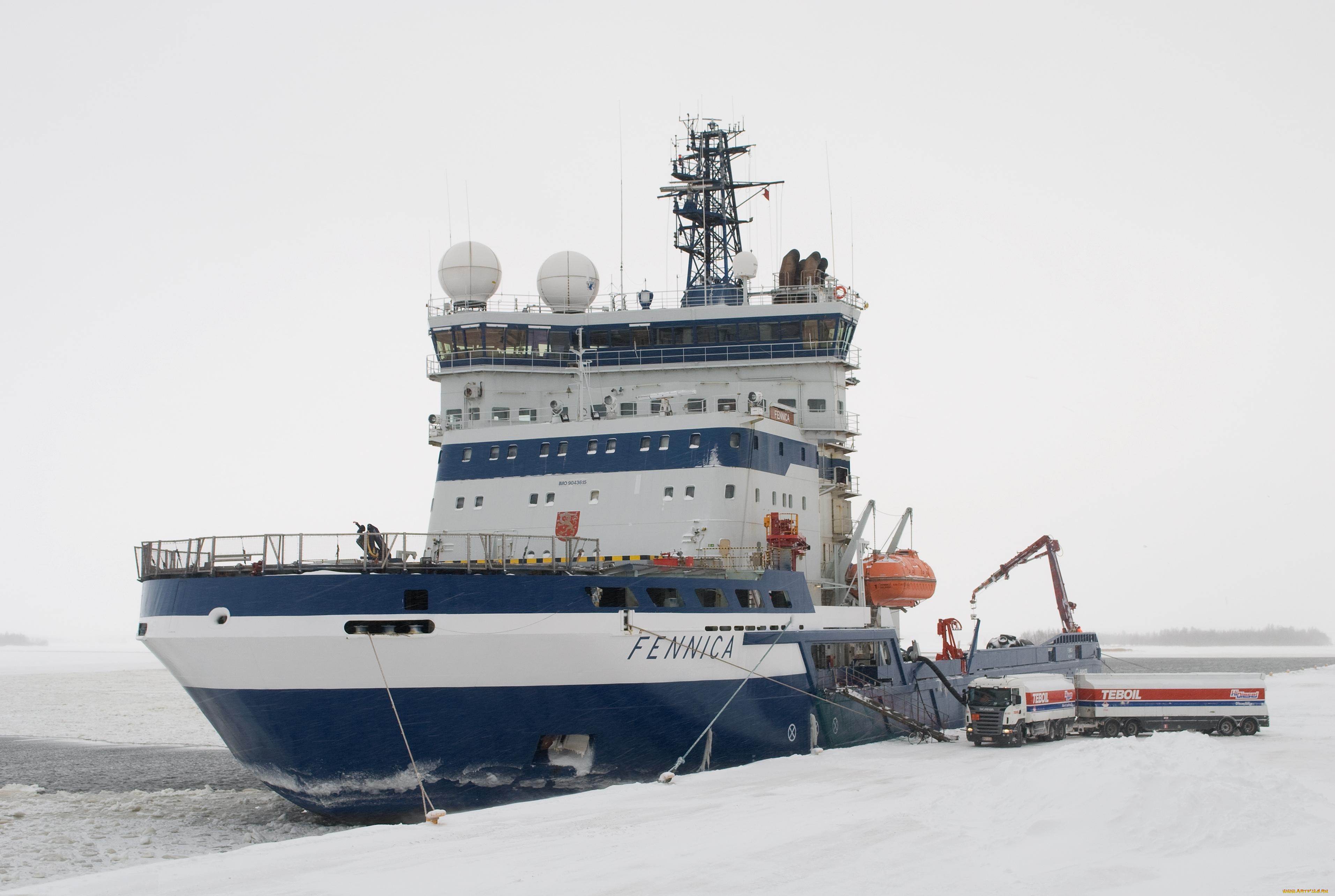 корабли, ледоколы, fennica