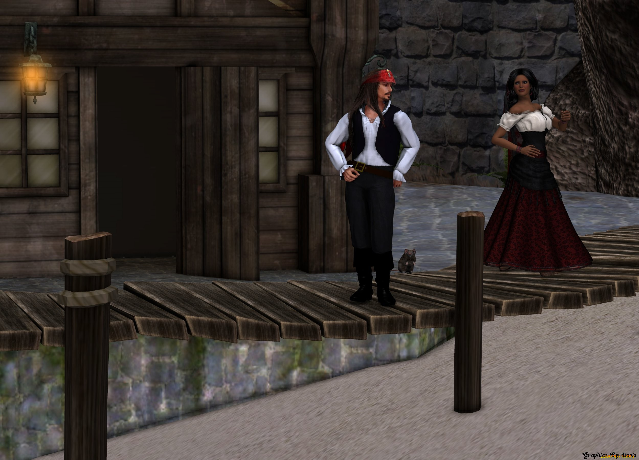 3д, графика, people, люди, мужчина, девушка